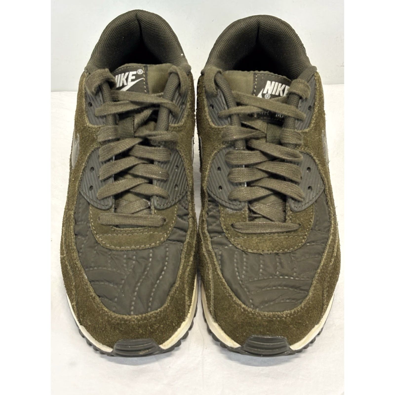 Nike Nike Air Max 90 Classic Sneaker Women Size 7.5 Olive Brown Rare Size US 7.5 / IT 37.5 - 3 Thumbnail