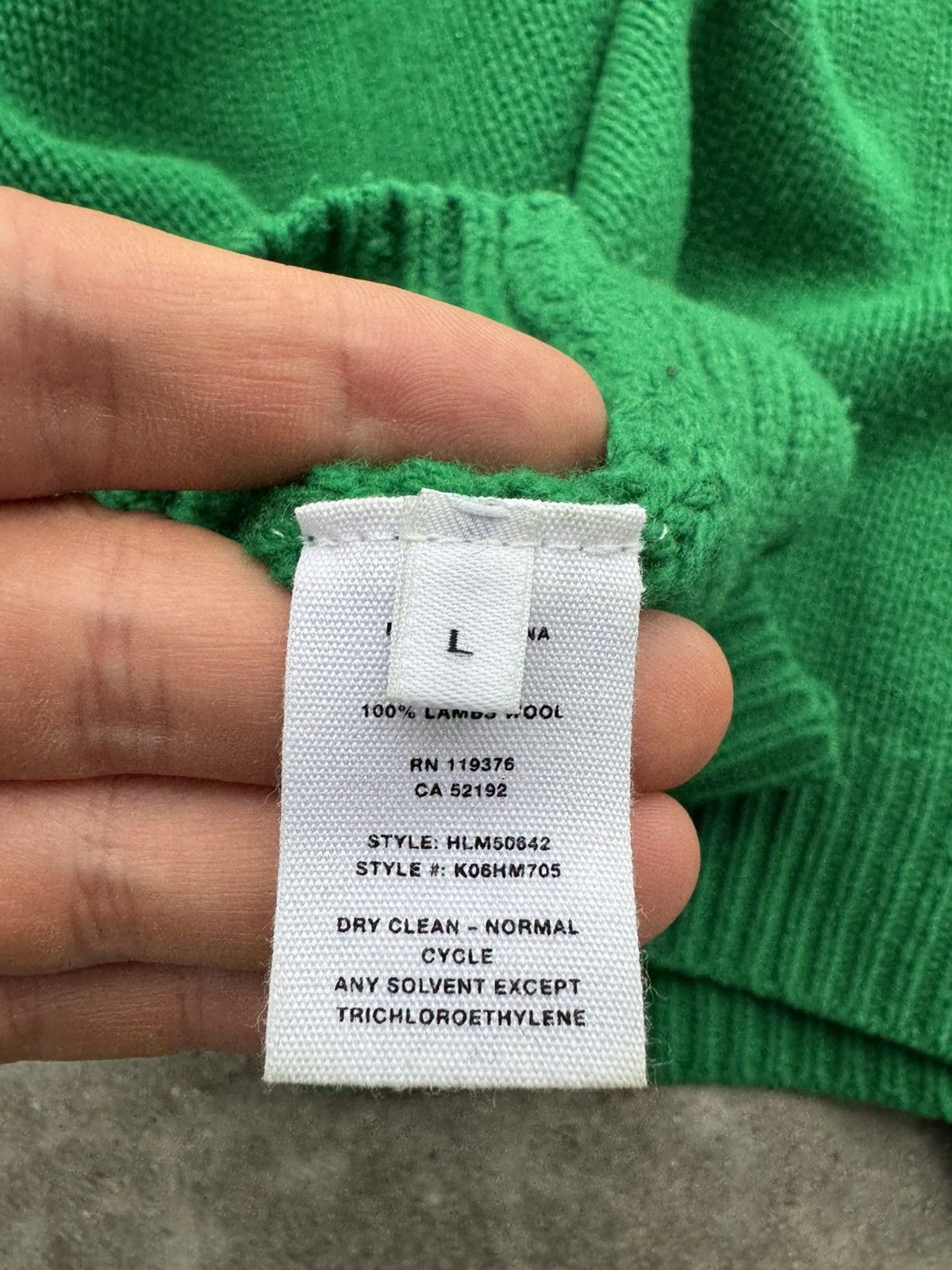 Helmut Lang Helmut Lang Mad Rat Sweater Knit Designer Wool Jumper Size US L / EU 52-54 / 3 - 6 Thumbnail