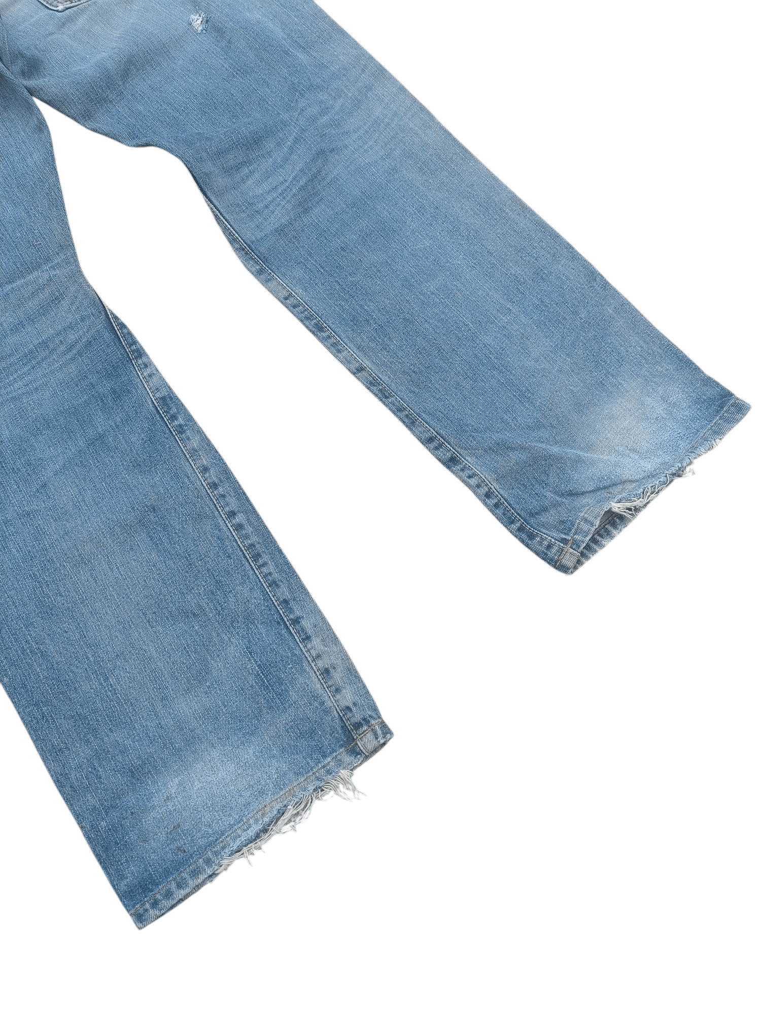 Edwin × Vintage EDWIN VINTAGE ORANGE TAB DISTRESSED SELVEDGE DENIM E197 Size US 32 / EU 48 - 14 Thumbnail