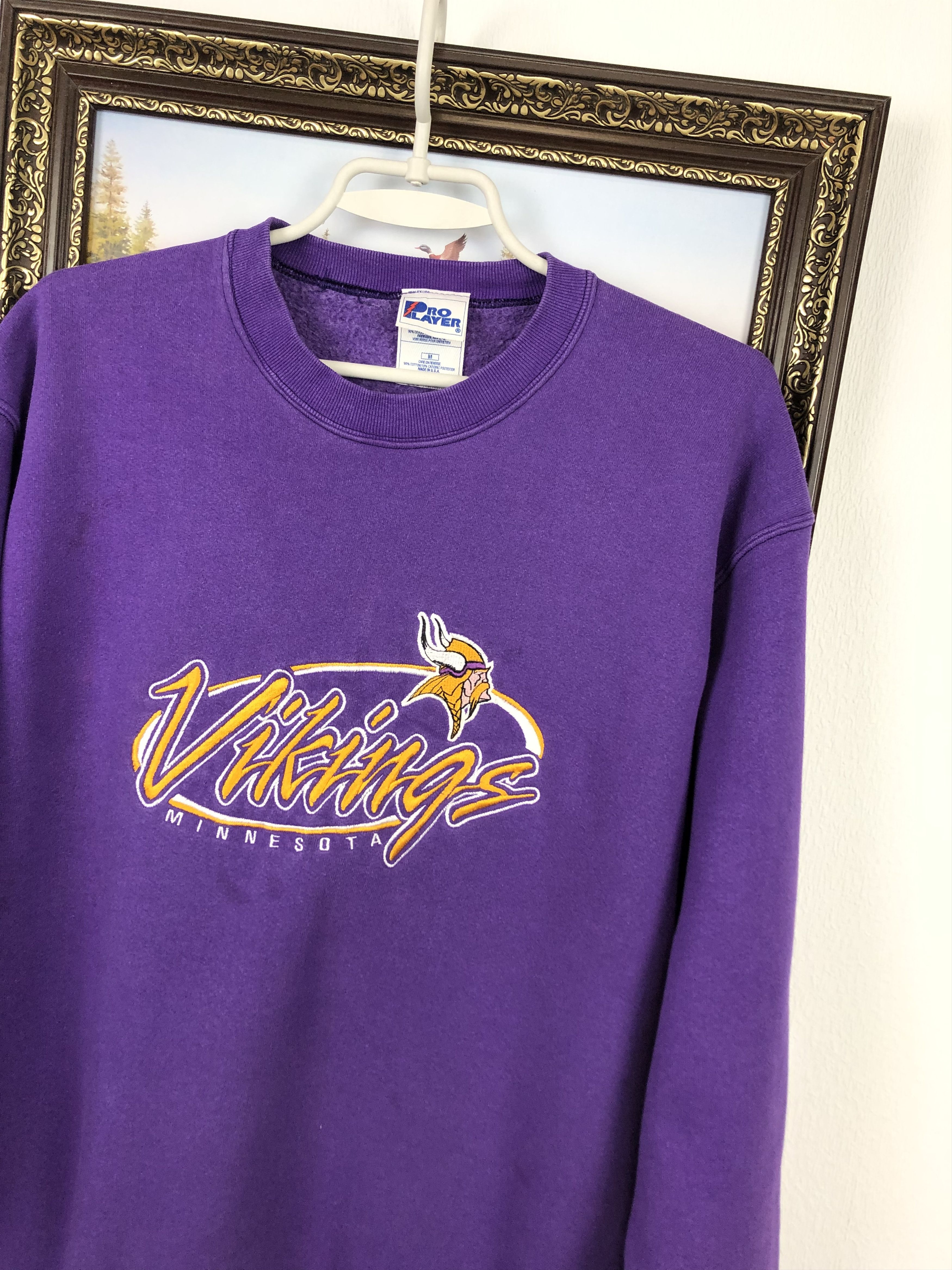 NFL Vintage Minnesota Vikings NFL Football Sweatshirt Sport Size US M / EU 48-50 / 2 - 4 Thumbnail