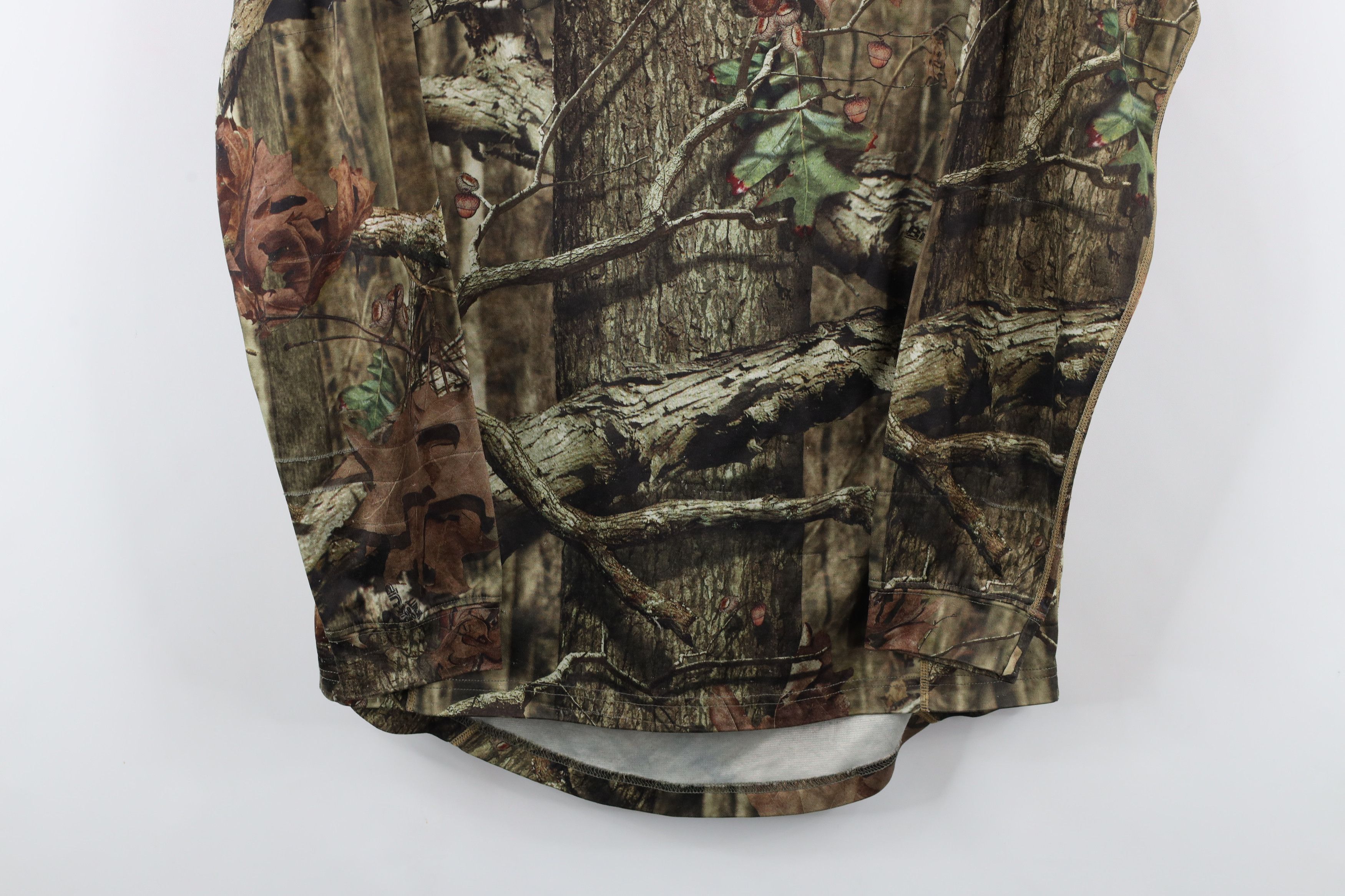Vintage Vintage Y2K Streetwear Infinity Camouflage Mock Neck T-Shirt Size US M / EU 48-50 / 2 - 3 Thumbnail