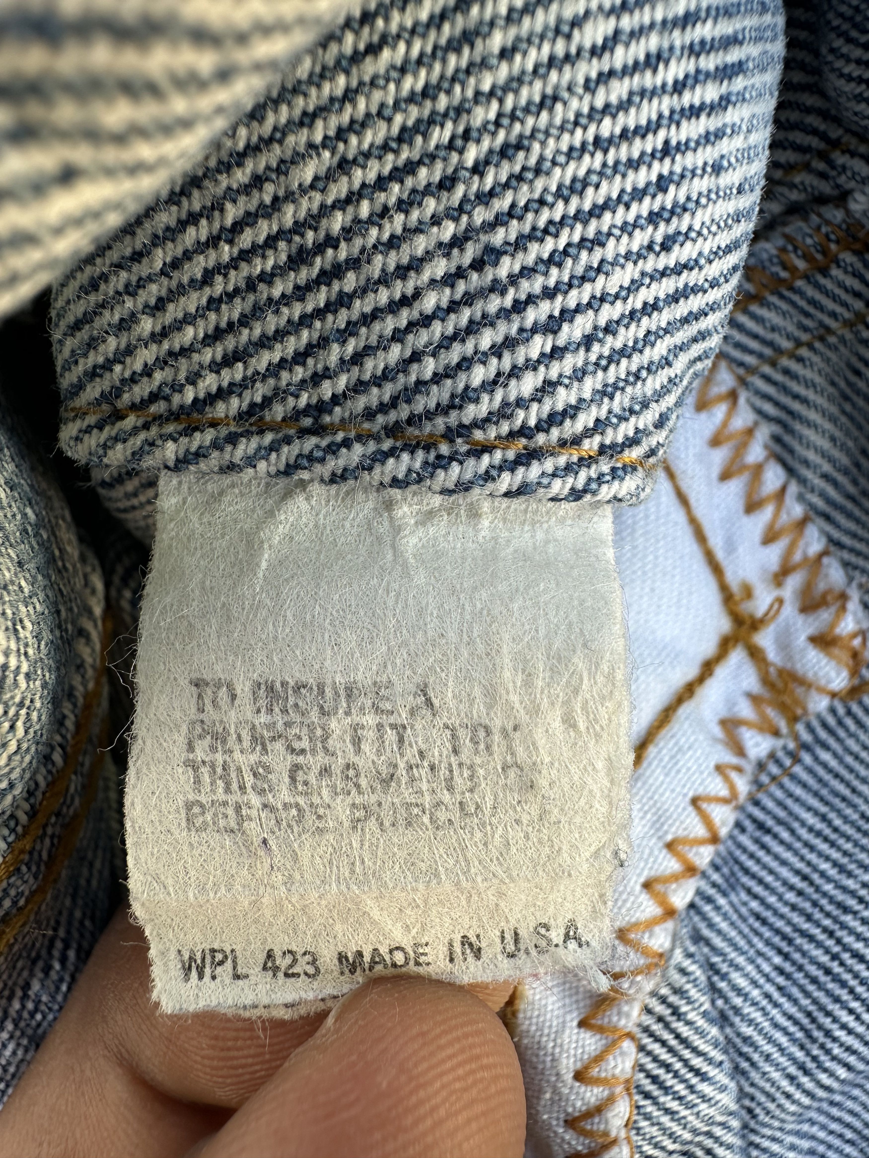 Levi's Levi’s Type III Trucker Denim Jacket Button 527 – 80s 90s Size US M / EU 48-50 / 2 - 13 Thumbnail
