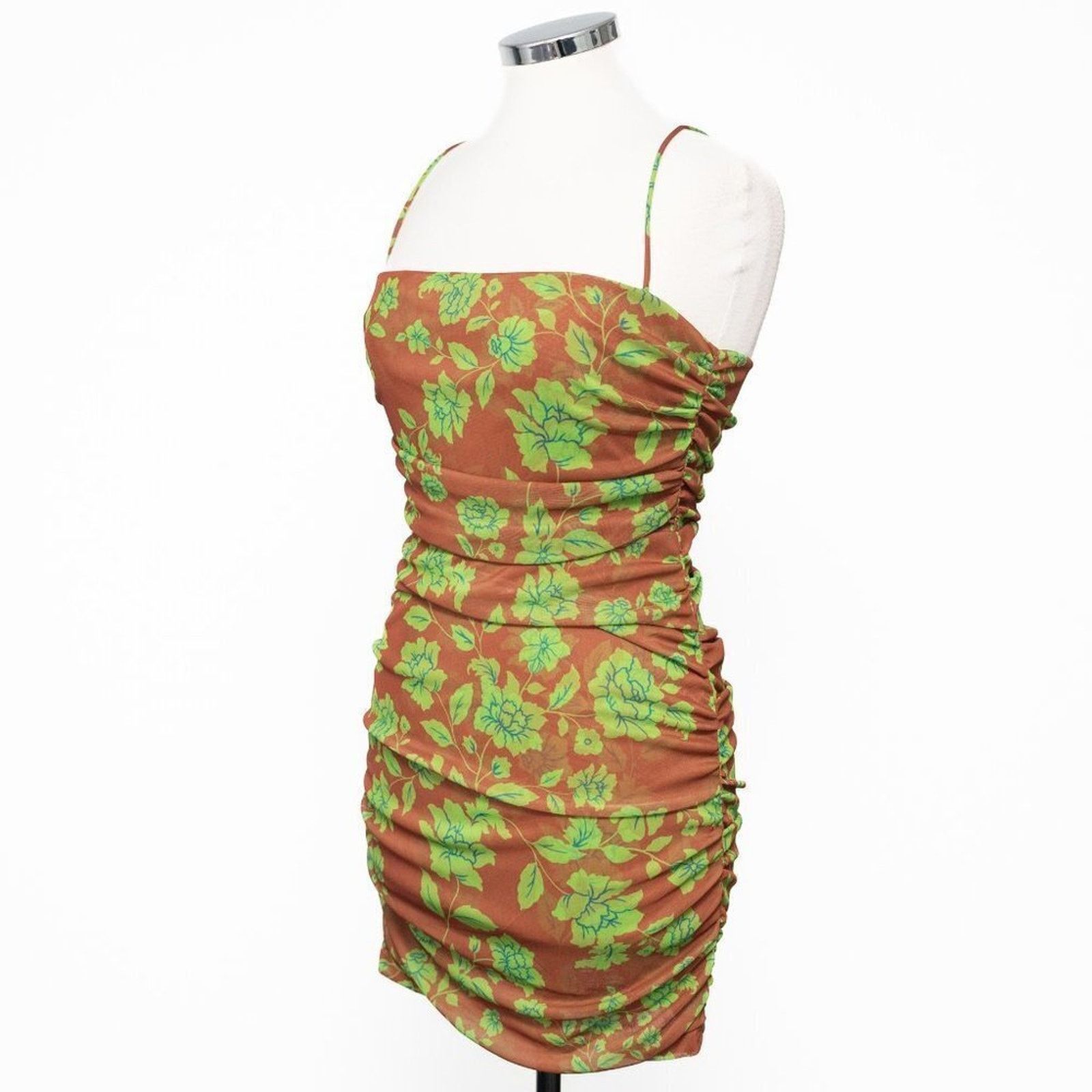 BEC + BRIDGE BEC & BRIDGE. Blossom Ruched Minidress. Size M / US 6-8 / IT 42-44 - 10 Thumbnail