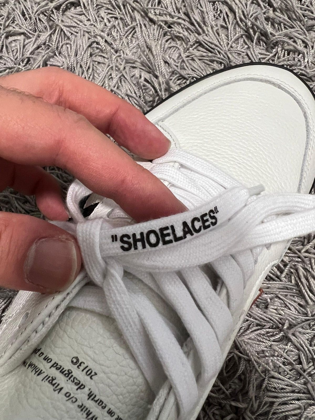 Off-White Off white Vulc low leather sneakers Size US 7.5 / EU 40-41 - 7 Thumbnail
