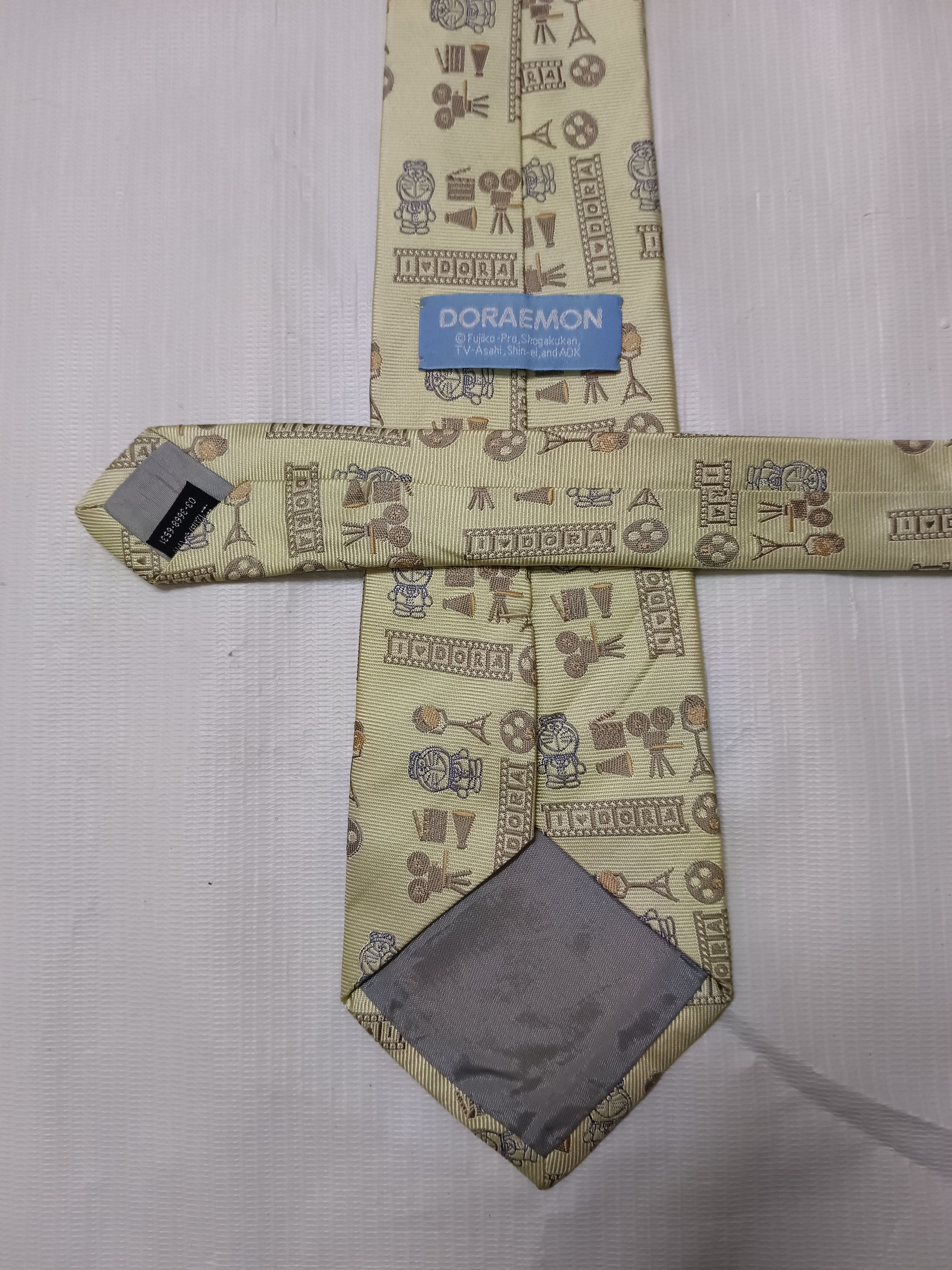 Anime × Japanese Brand Vintage Doraemon Anime Japan Tie Size ONE SIZE - 4 Thumbnail