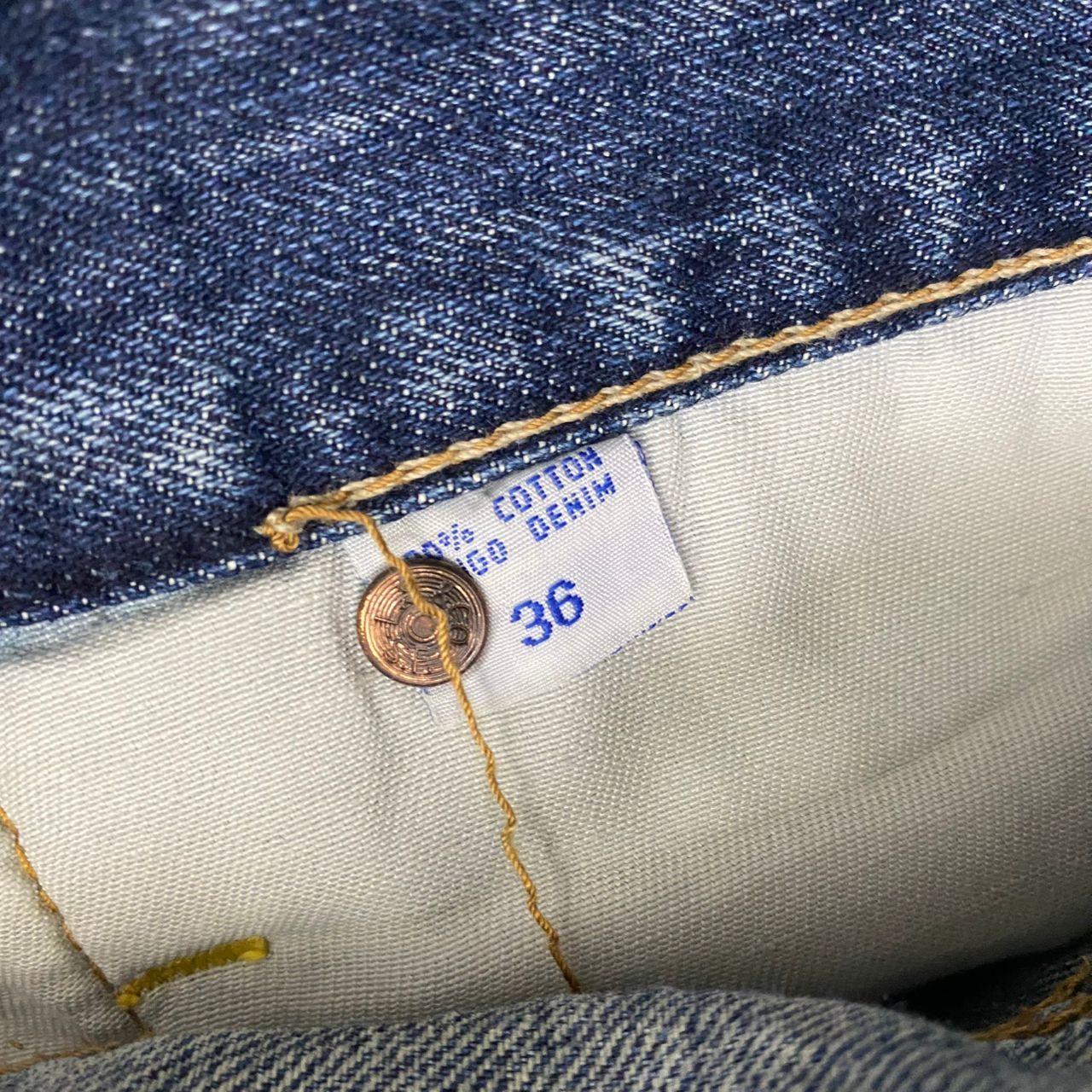 Levi's Vintage Levis Distressed Denim Kurt Cobain Style Size US 37 - 16 Thumbnail