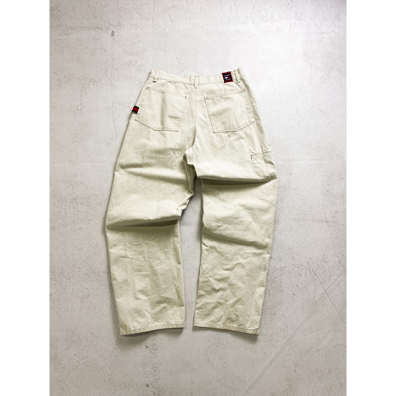 Tommy Hilfiger Vintage 90s Tommy Hilfige Leg Jeans - Women's 28x28 Size 28" / US 6 / IT 42 - 2 Thumbnail
