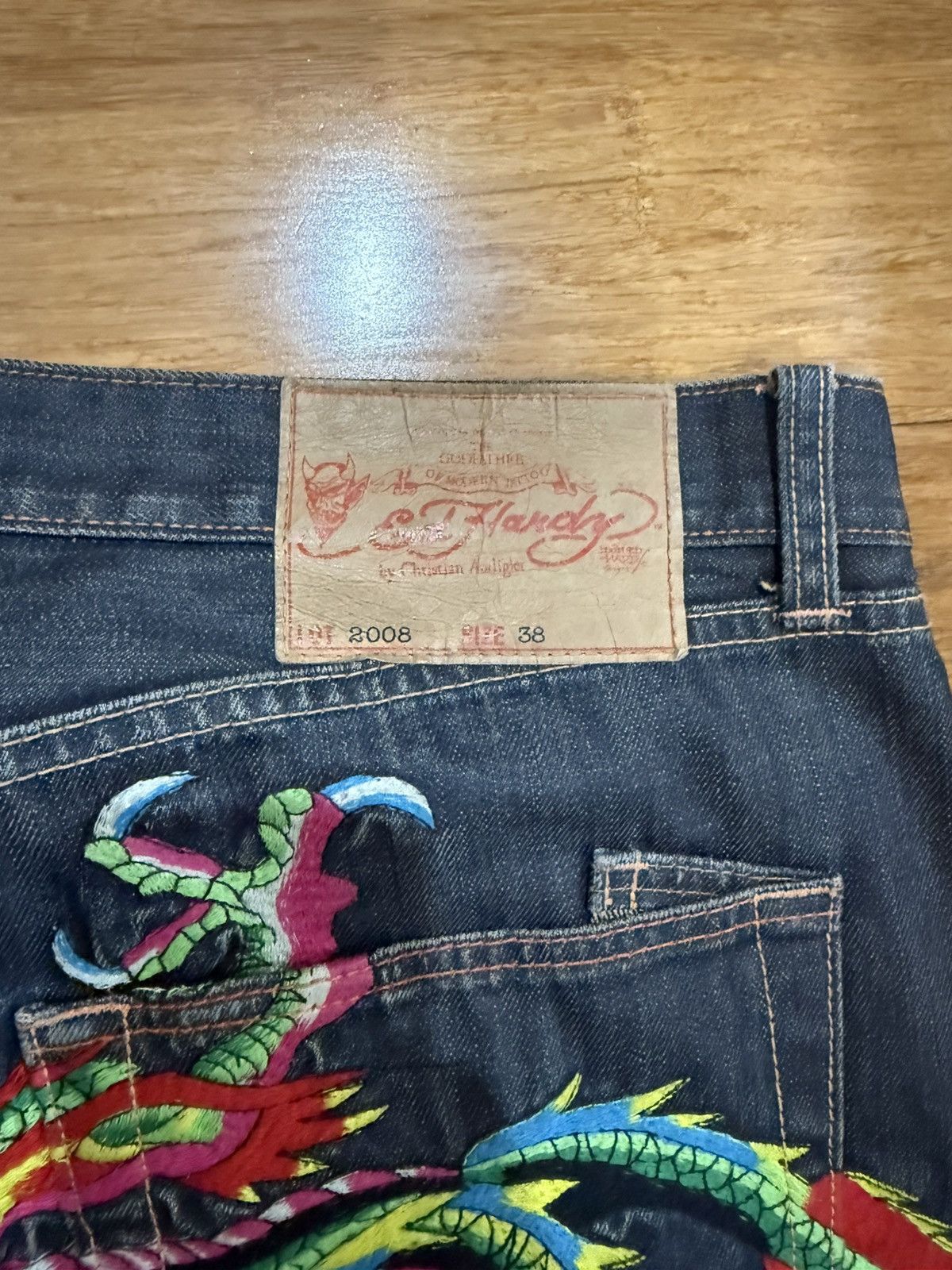 Ed Hardy Ed hardy Dragon Denim Size US 38 / EU 54 - 3 Thumbnail