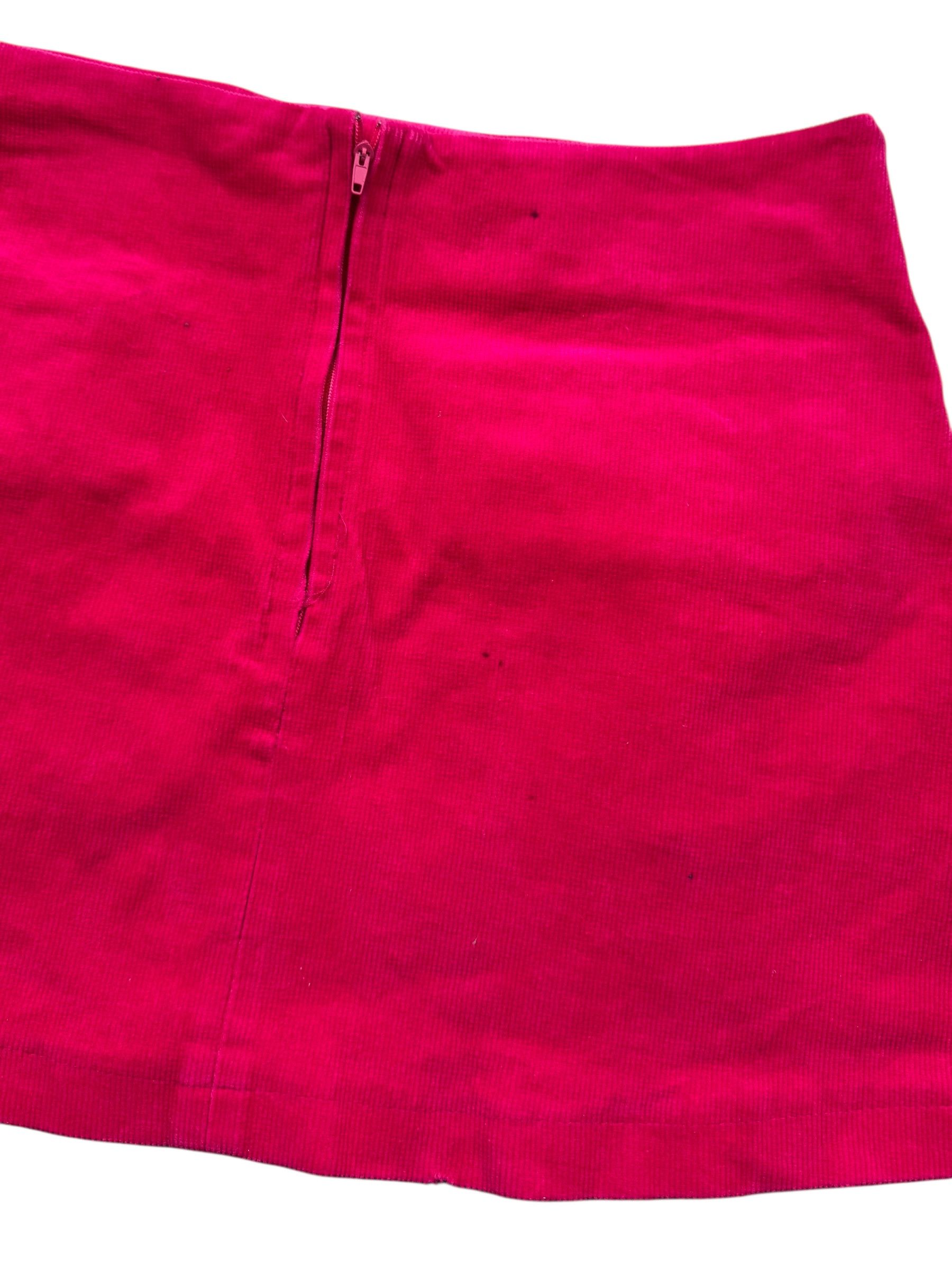 Vintage Vintage Mini Skirt With Straps W261(V9) Size 26" / US 2 / IT 38 - 4 Thumbnail