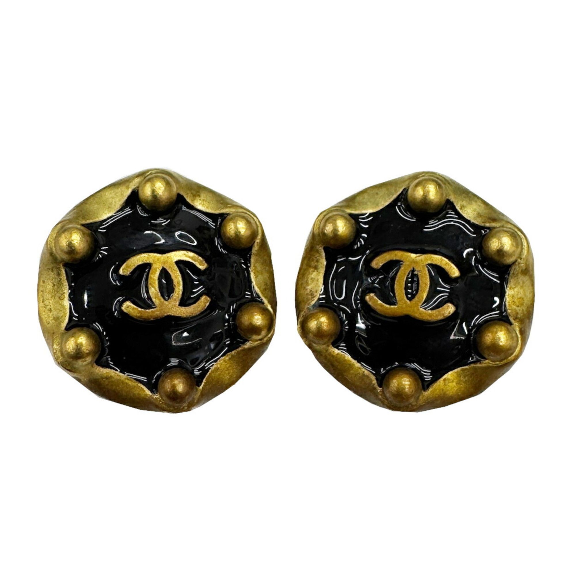 Chanel Chanel Coco Mark earring Size ONE SIZE - 1 Thumbnail