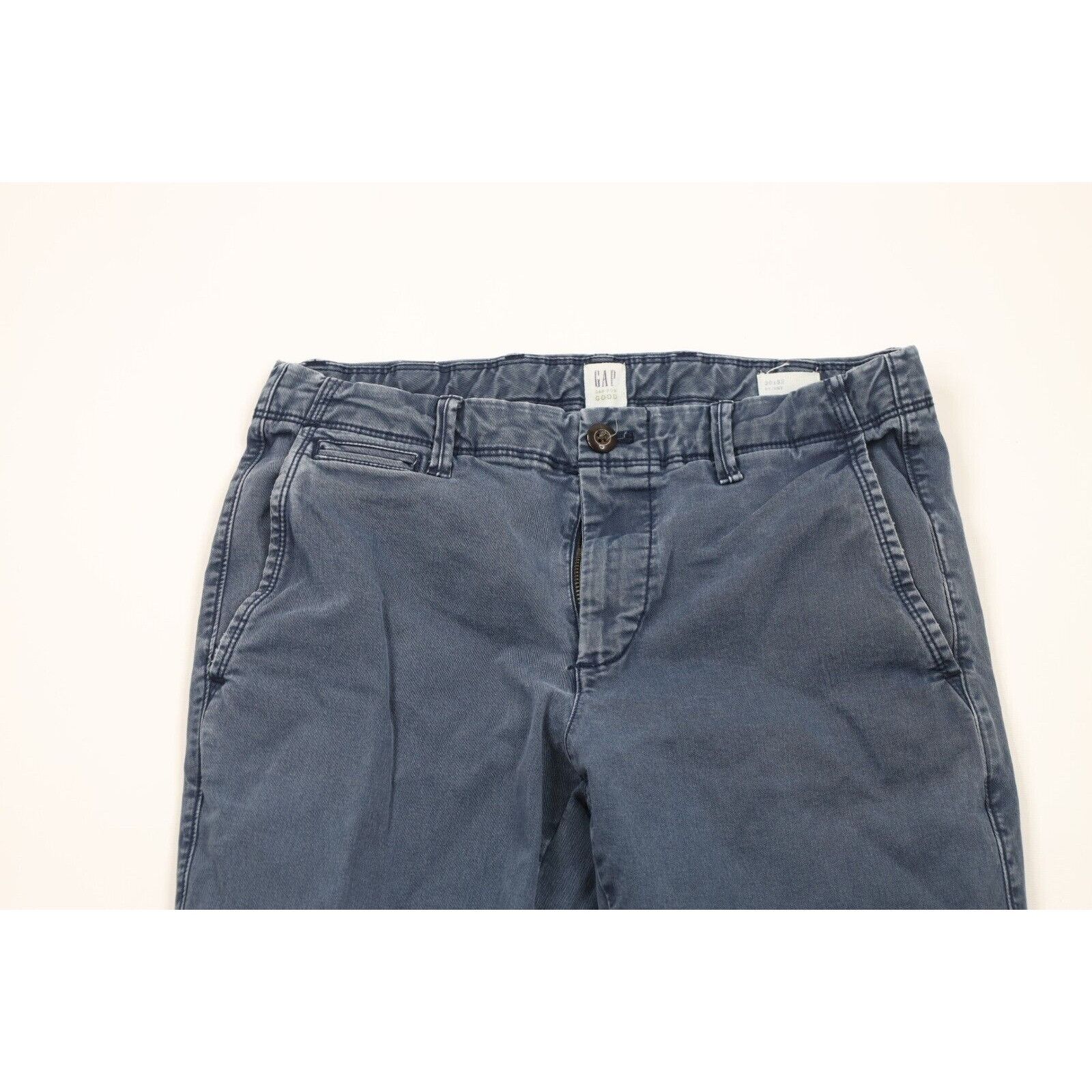 Gap × Vintage Vintage Y2K Gap Faded Stretch Skinny Leg Chinos Size US 30 / EU 46 - 2 Thumbnail