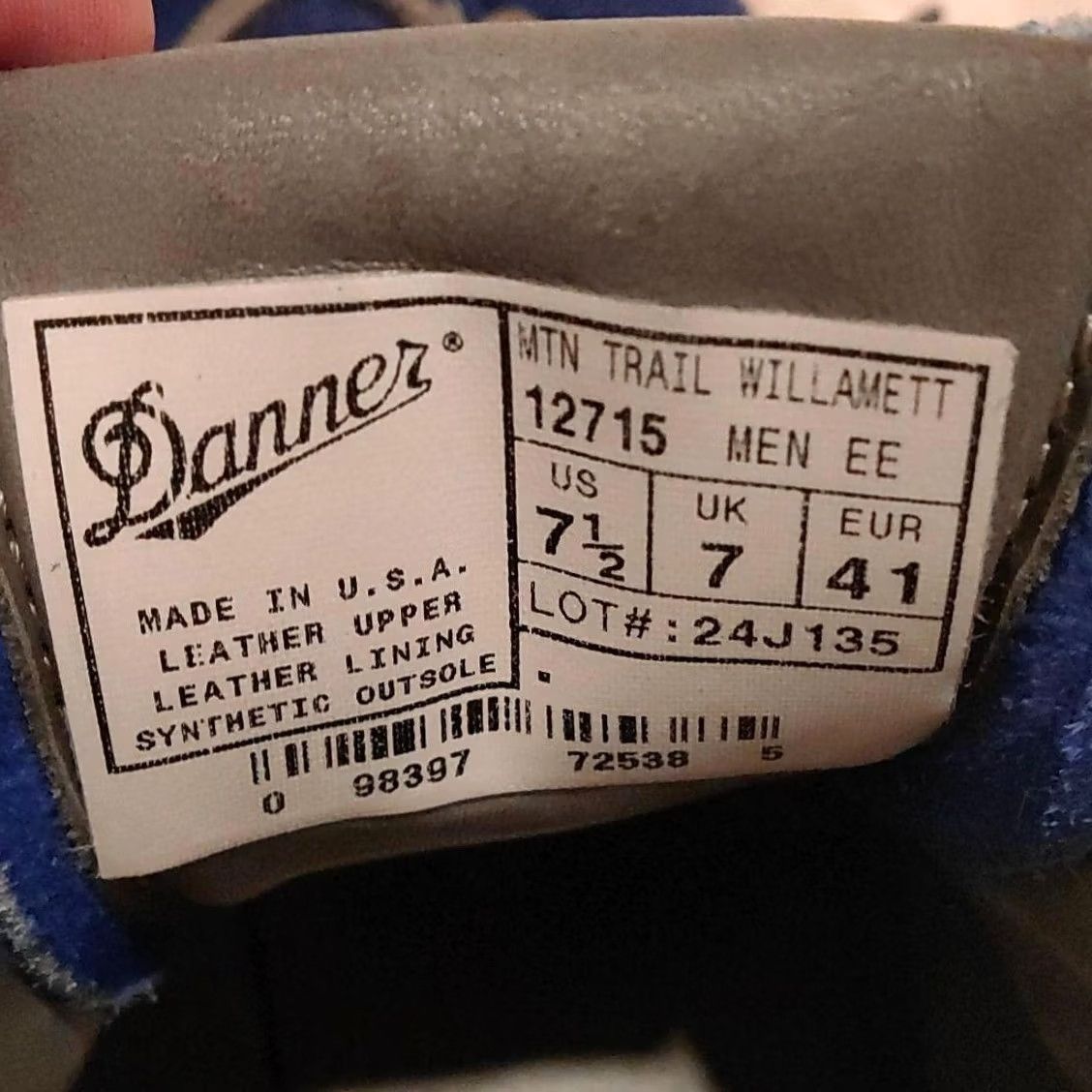 Danner Danner Mountain Trail Willamett Sneaker Men 7.5US Limited Edition Rare Col Multicolor Size US 8 / EU 41 - 4 Thumbnail