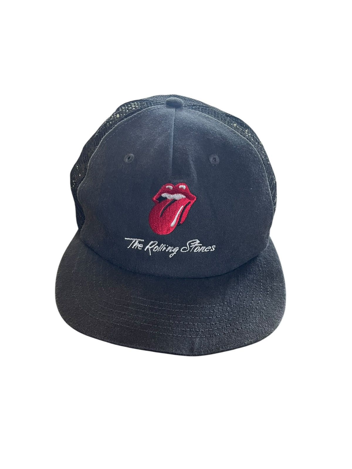Band Tees Vintage 90s The Rolling Stones hat Adjustable size Size ONE SIZE - 3 Thumbnail