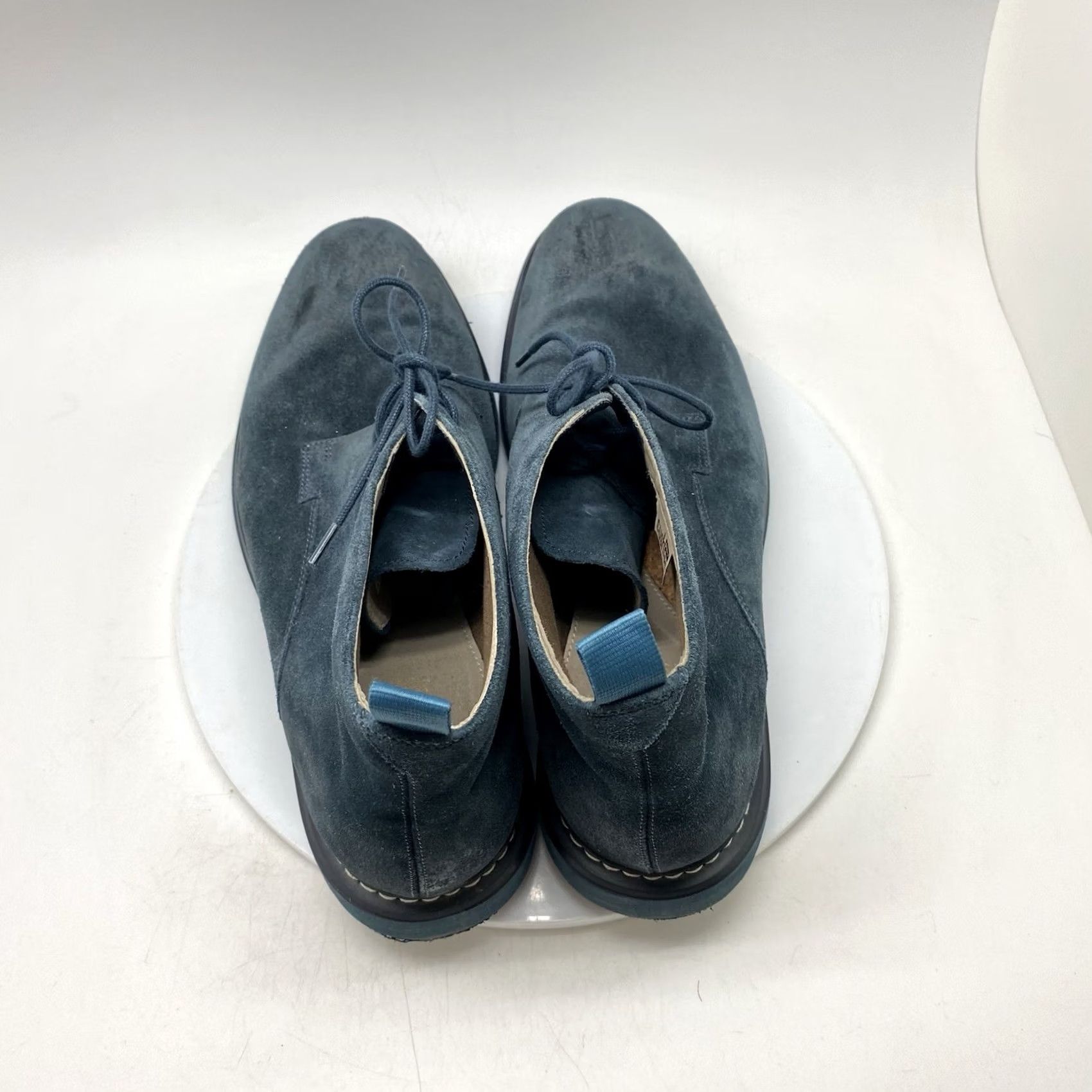Clarks Kenley Boots Mens 10.5 Navy‎ Blue Suede Chukka Ankle Comfort Casual Clarks Chukka Boots Mens 10.5 Navy Blue Suede Ankle Comfort  main image 2