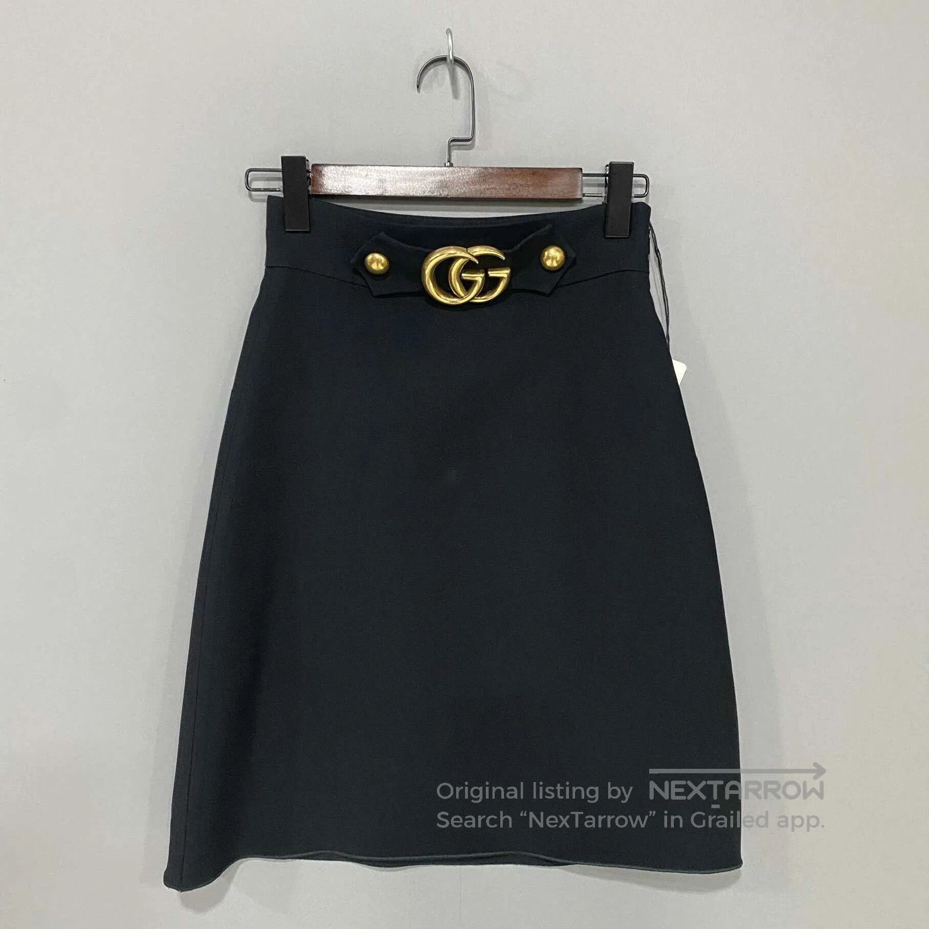 Gucci Gucci Double G Belt Skirt. Size 35" - 2 Thumbnail