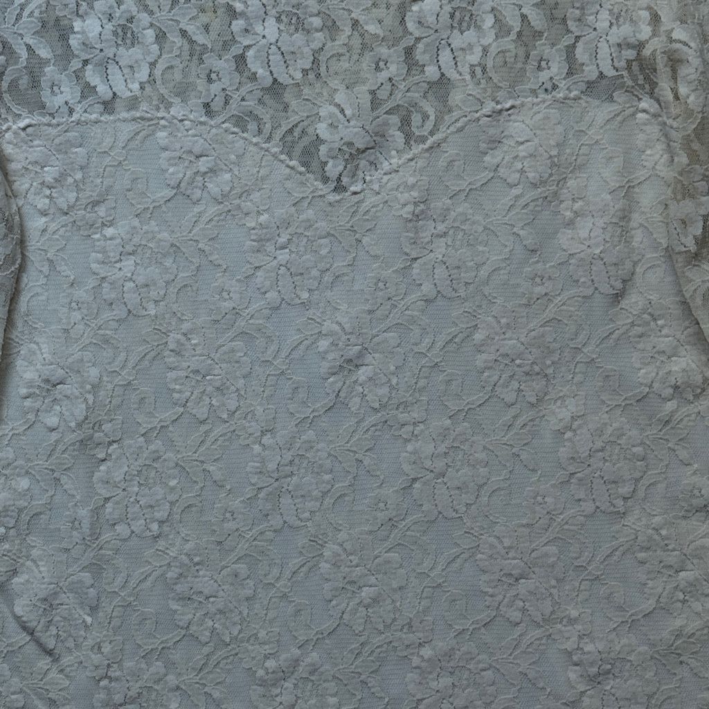 Other TRUE VINTAGE HANKY PANKY CREAM SHEER LACE LONG SLEEVE SZ M Size L / US 10 / IT 46 - 3 Thumbnail