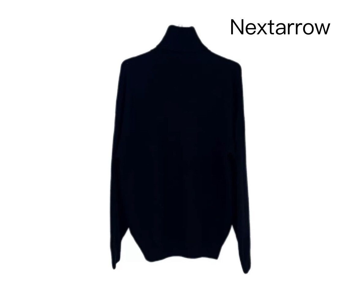 Balenciaga Balenciaga black embroidery logo wool turtleneck sweater Size US S / EU 44-46 / 1 - 2 Thumbnail