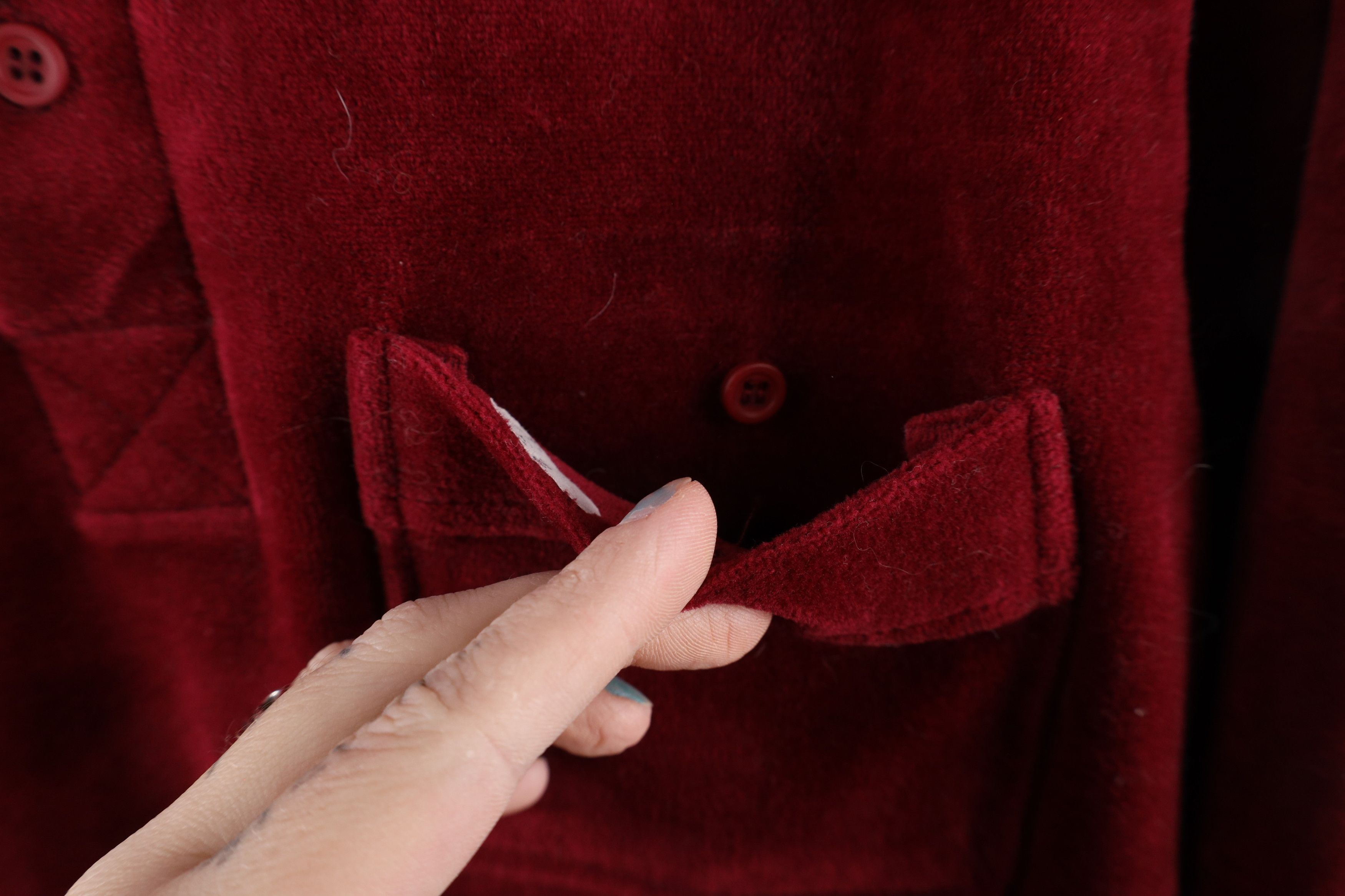 Vintage Vintage 70s Streetwear Collared Pullover Polo Shirt Red Size US L / EU 52-54 / 3 - 4 Thumbnail