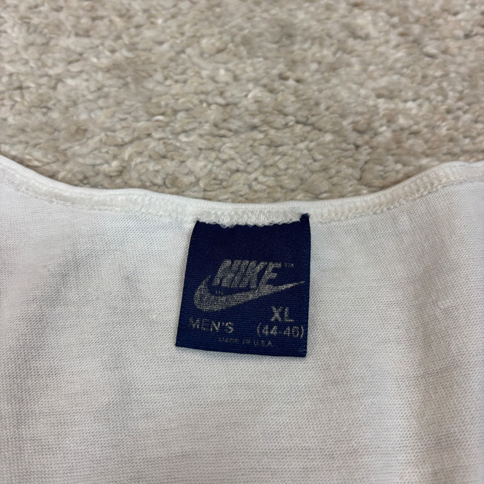 Nike Vintage 80s Nike Tank Top Shirt Men's XL Basic Gym Size US XL / EU 56 / 4 - 5 Thumbnail