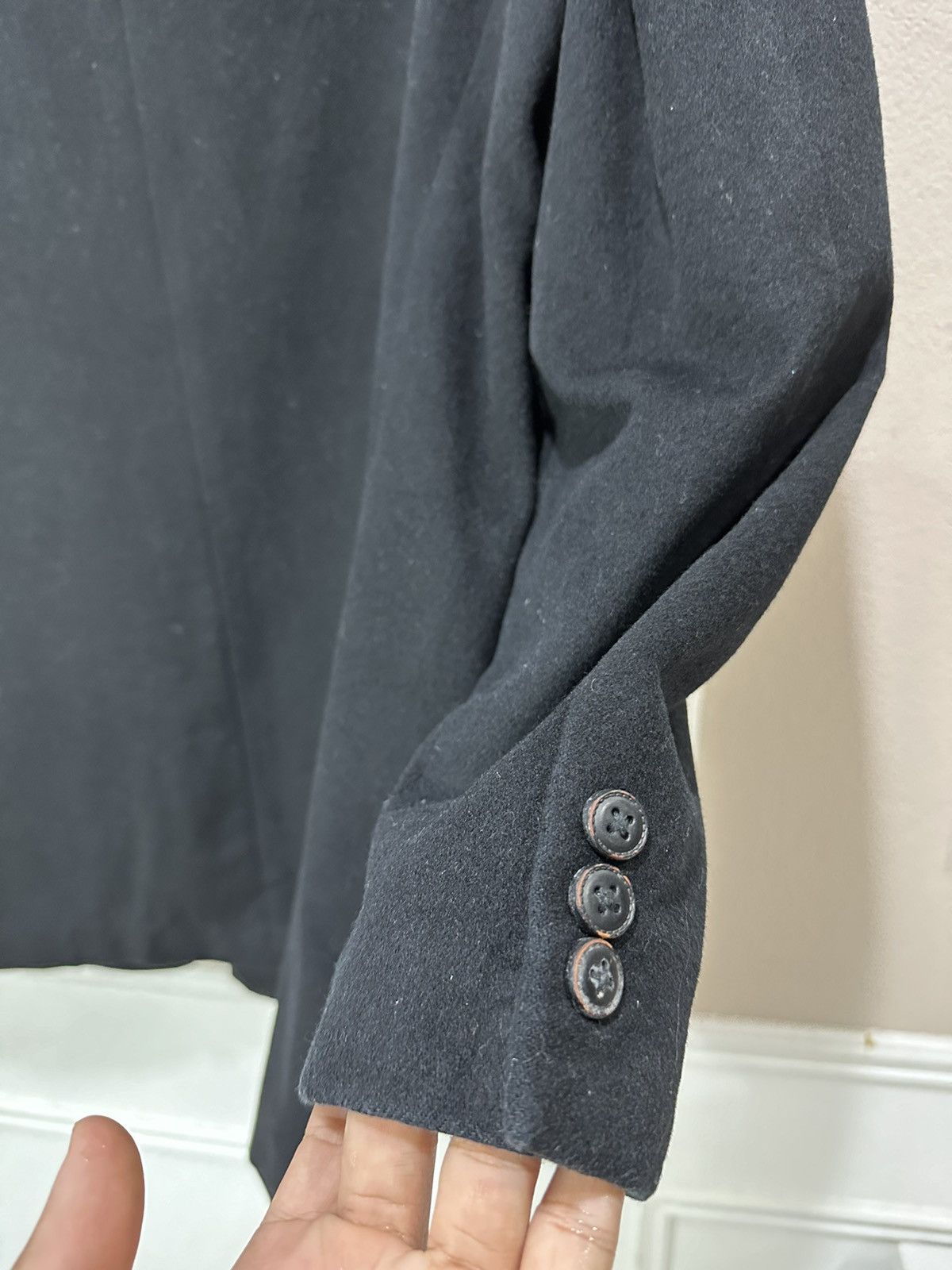 Yohji Yamamoto Vintage Yohji Yamamoto Y’s For Men Jacket Wool Size US L / EU 52-54 / 3 - 6 Thumbnail
