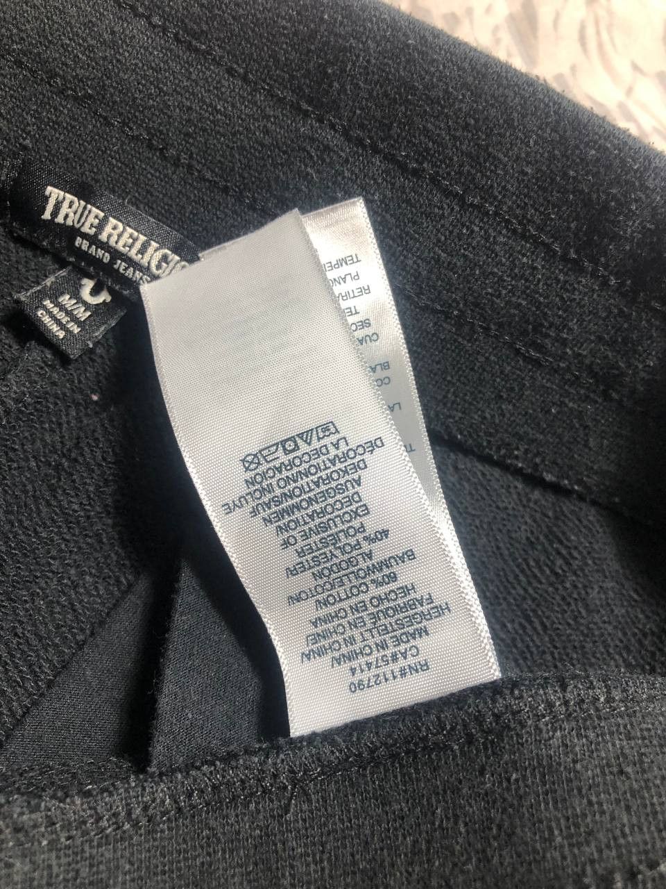 True Religion Vintage True Religion Grey Logo Sweatpants Size US 32 / EU 48 - 5 Thumbnail
