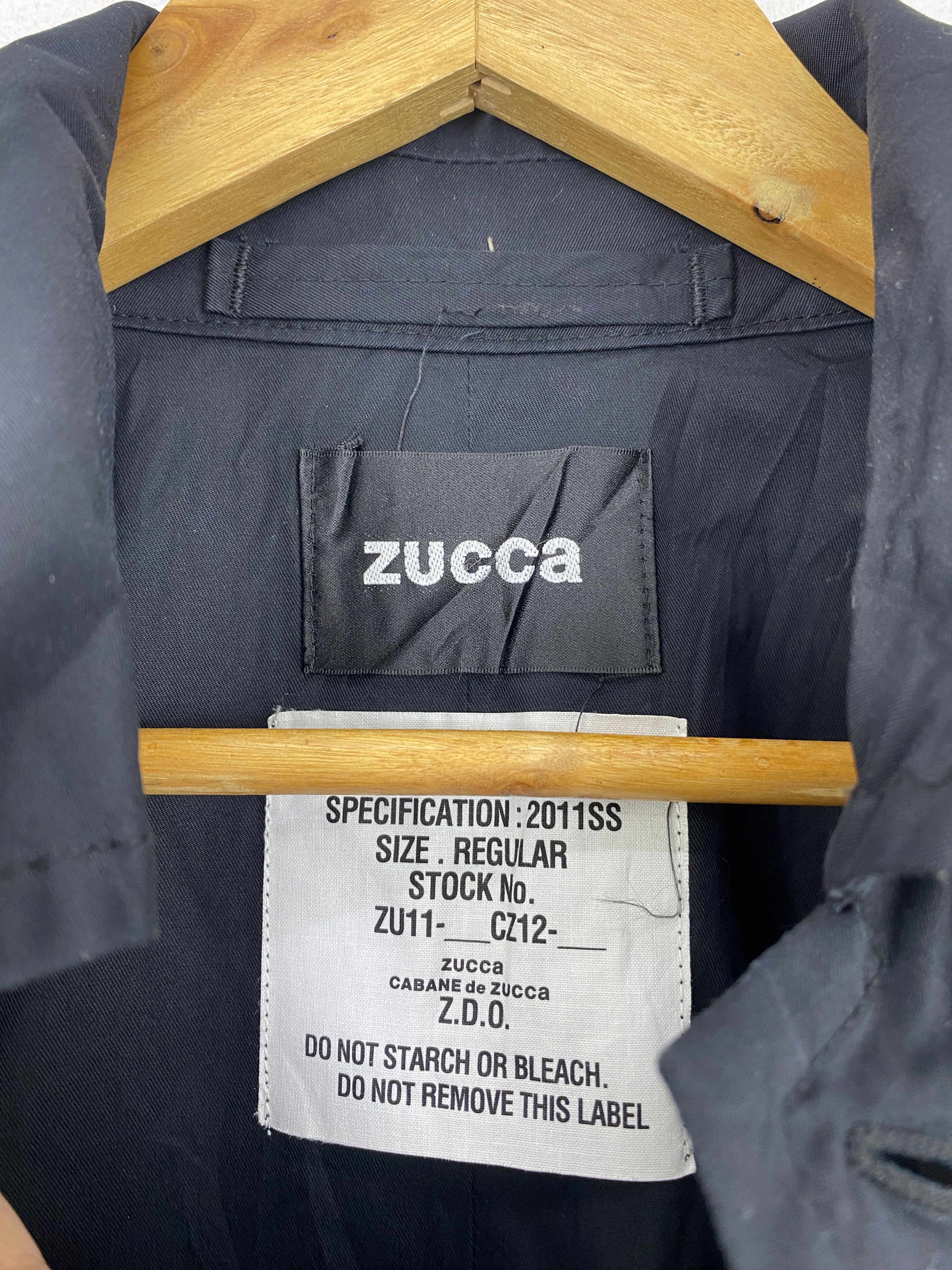 CABANE de ZUCCa × Issey Miyake × Zucca Vintage Cabane De Zucca Issey Miyake Parka Long Jacket J1942 Size US L / EU 52-54 / 3 - 8 Thumbnail