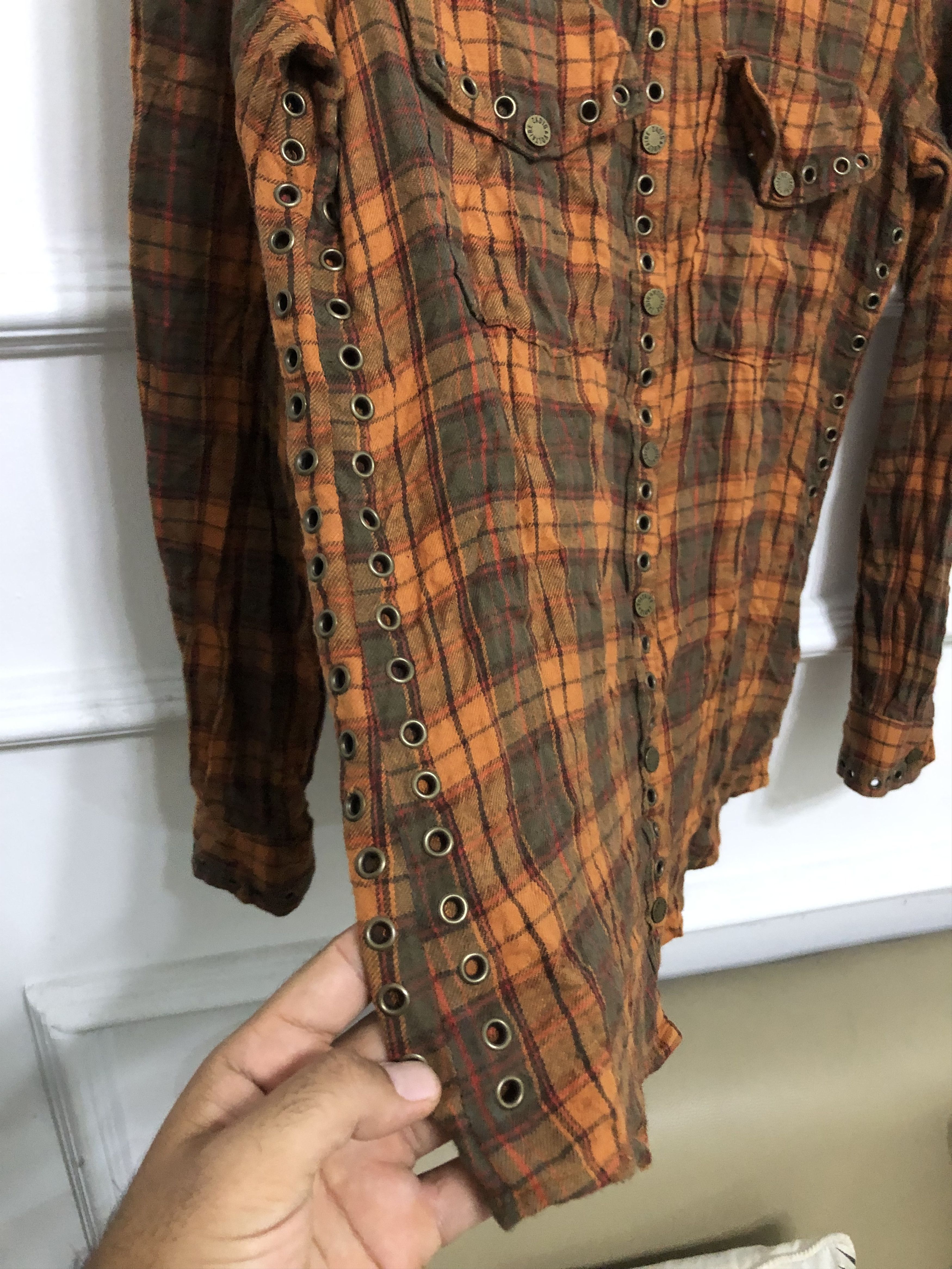 Zadig & Voltaire Zadig & Voltaire punk studed button ups shirts Size US S / EU 44-46 / 1 - 5 Thumbnail