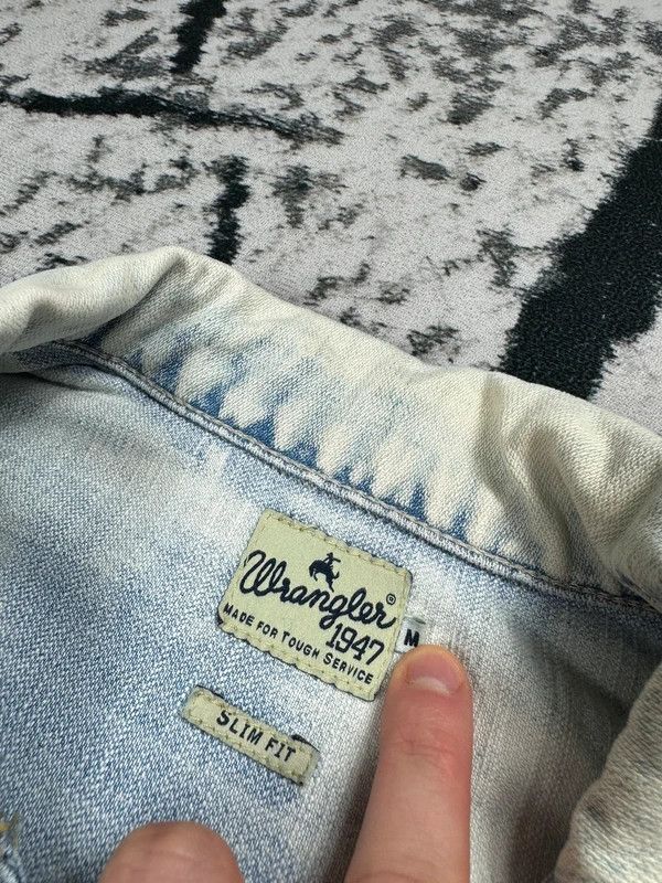 Wrangler Wrangler denim jacket katana baby blue M Size M / US 6-8 / IT 42-44 - 4 Thumbnail