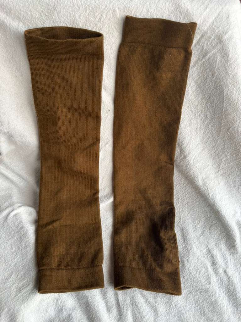 Rick Owens Rick Owens Ribbed Knit Arm Warmers Size ONE SIZE - 1 Thumbnail