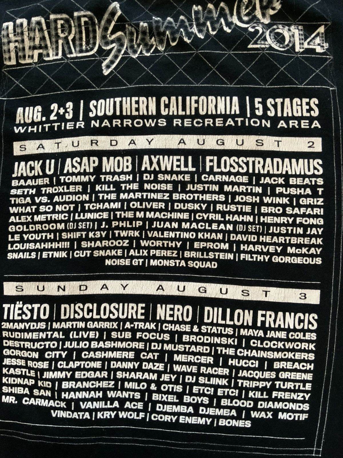 Other Hard Summer 2014 Festival Jack U Tiesto ASAP Mob T-Shirt Size US S / EU 44-46 / 1 - 5 Thumbnail