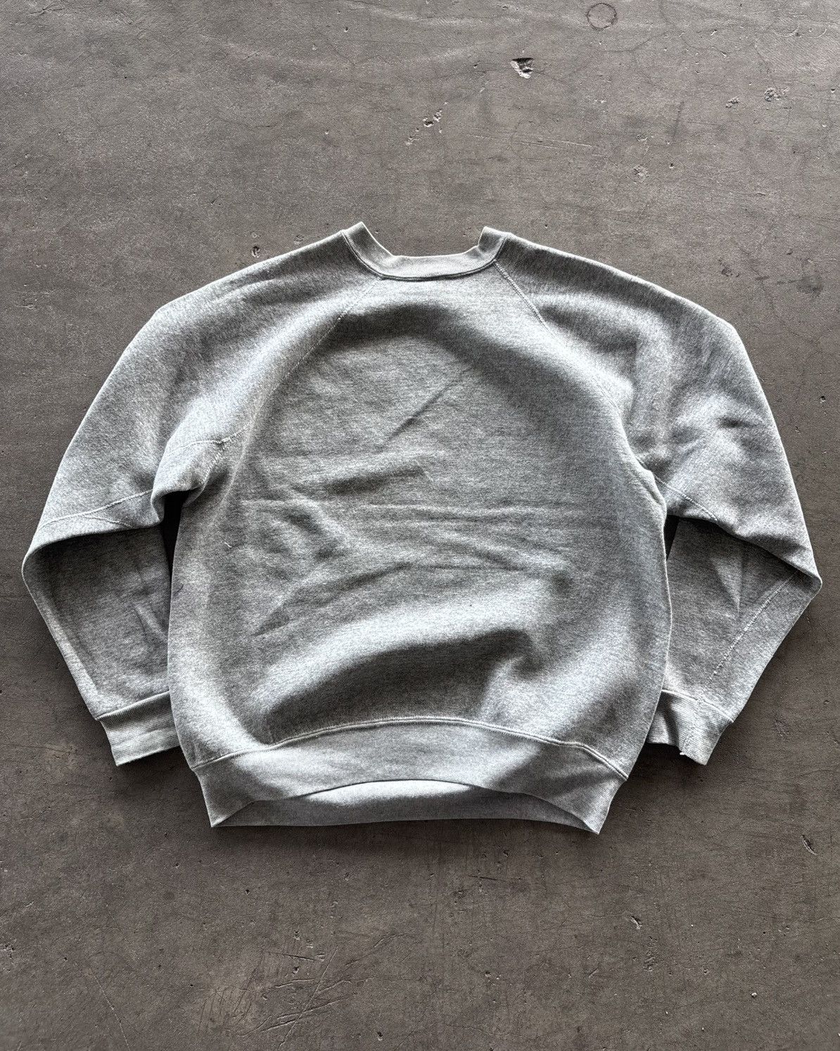 Japanese Brand × New York Yankees 1980s New York Yankees Grey Raglan Crewneck Size US L / EU 52-54 / 3 - 6 Thumbnail