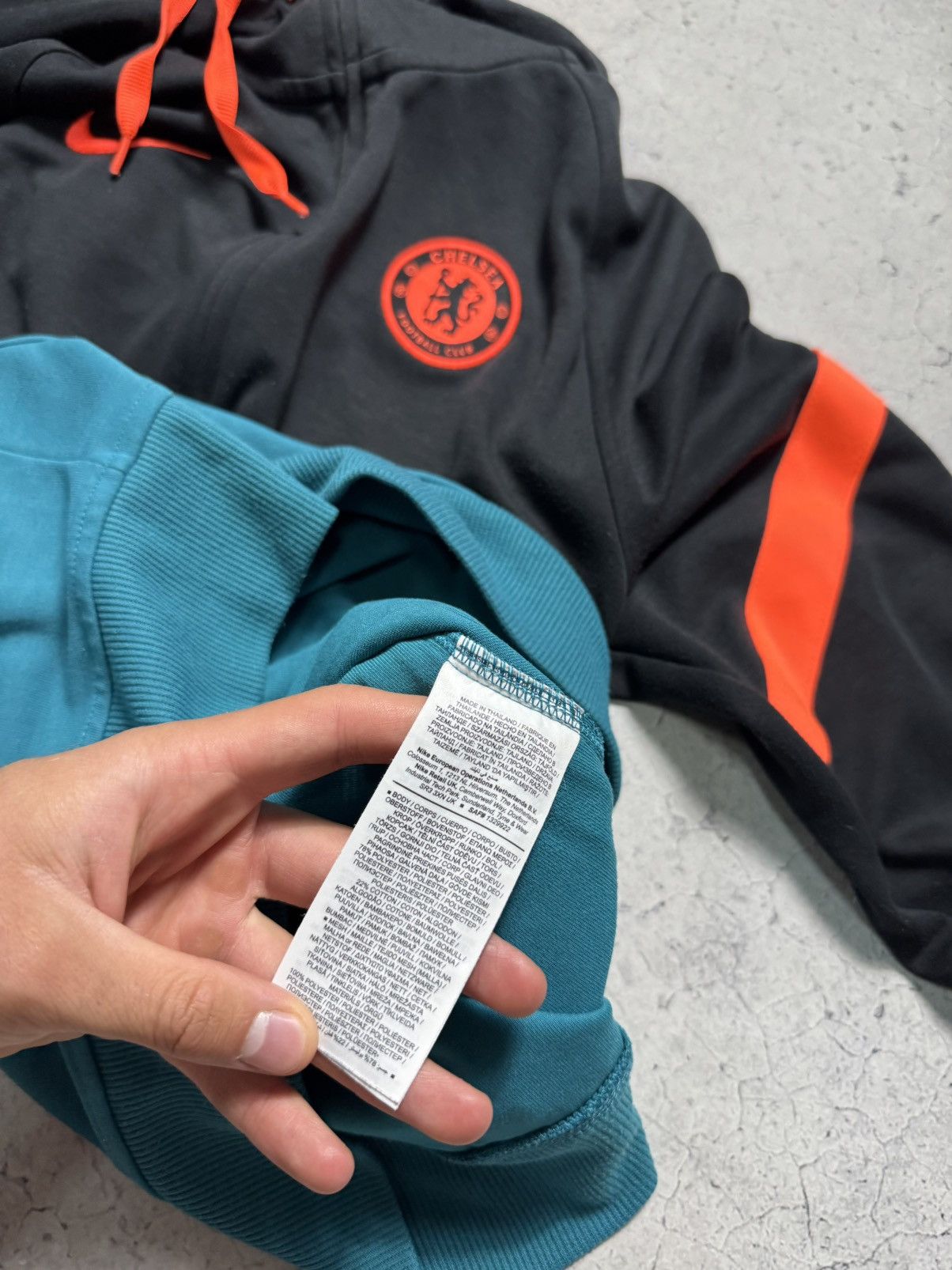 Nike Nike FC Chelsea Hoodie Football Soccer 1/2 Zip Anorak Size US S / EU 44-46 / 1 - 8 Thumbnail