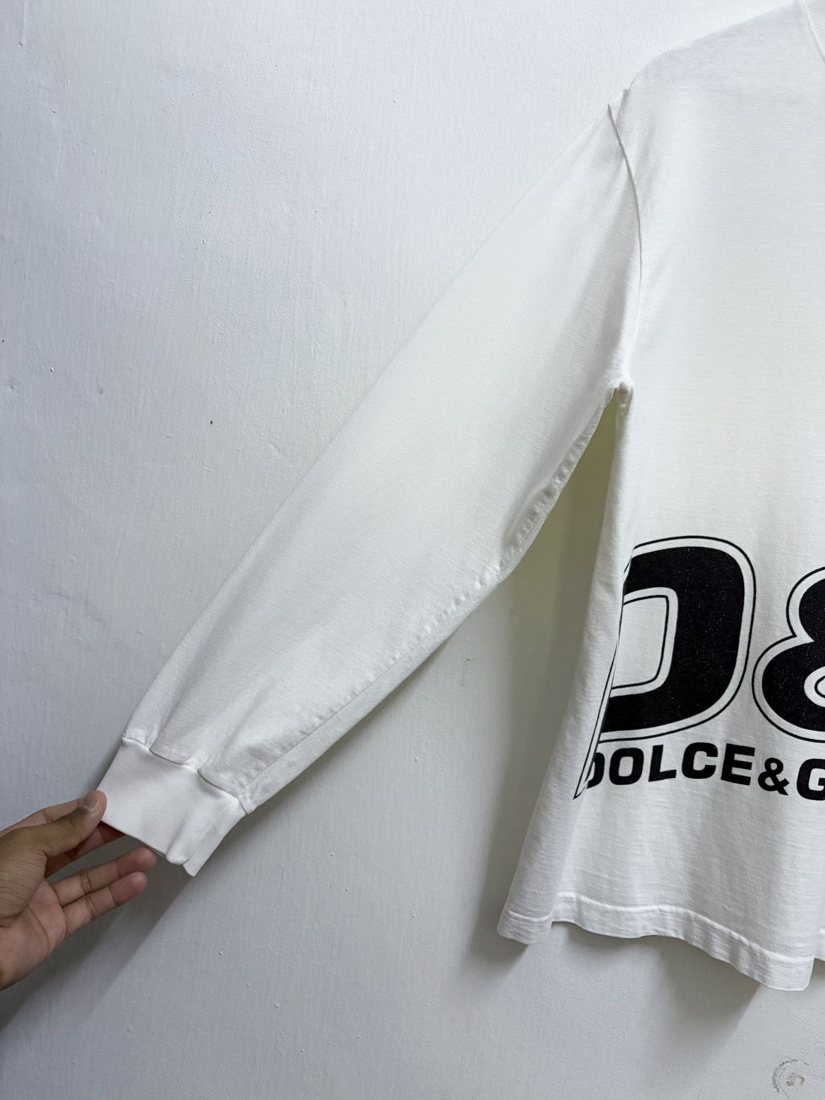 Dolce & Gabbana Vintage 90’s Luxury Dolce Gabbana D&G L/S T-Shirt Size US L / EU 52-54 / 3 - 7 Thumbnail
