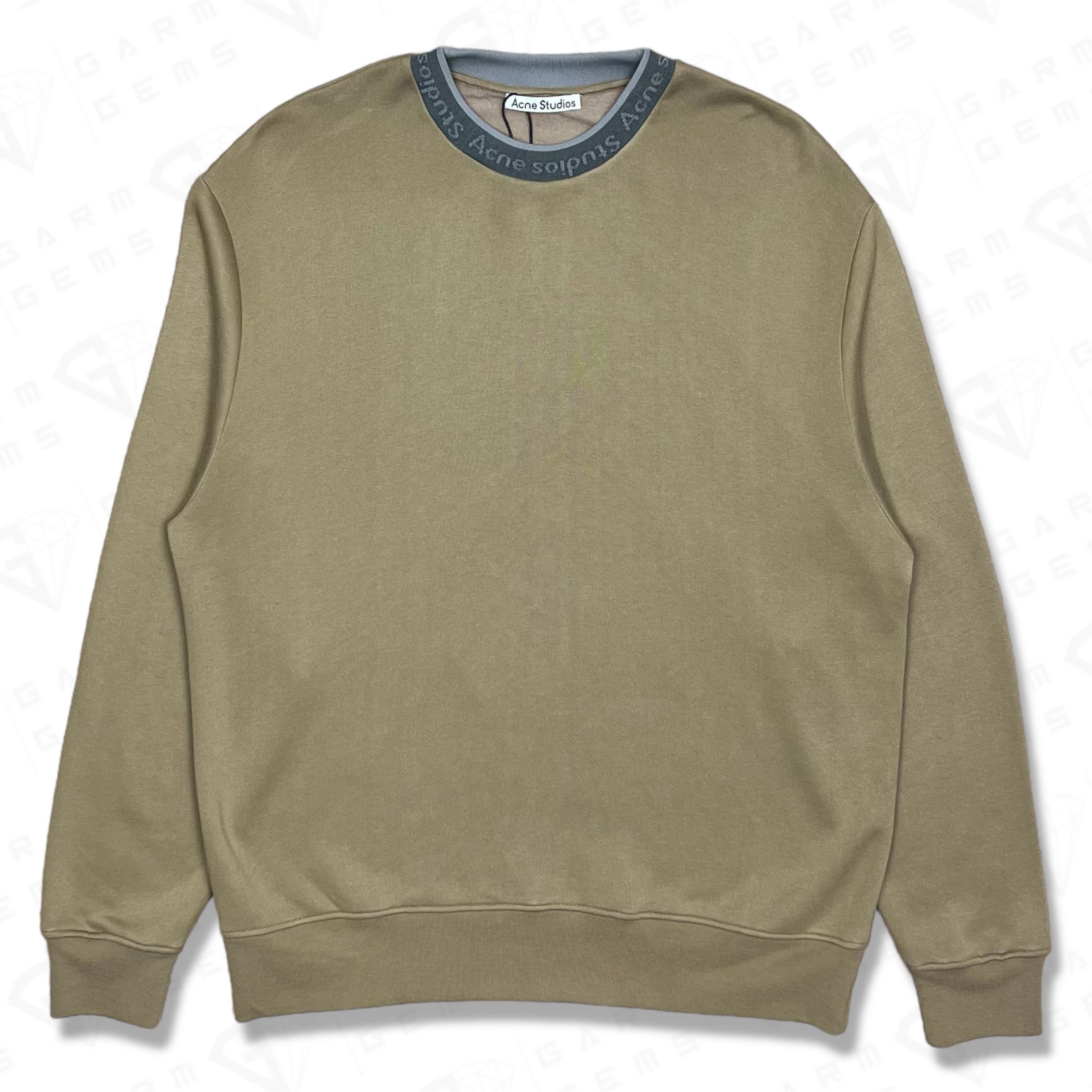 Acne Studios Acne Studios Oversized Logo Rib Sweatshirt Size US M / EU 48-50 / 2 - 1 Thumbnail