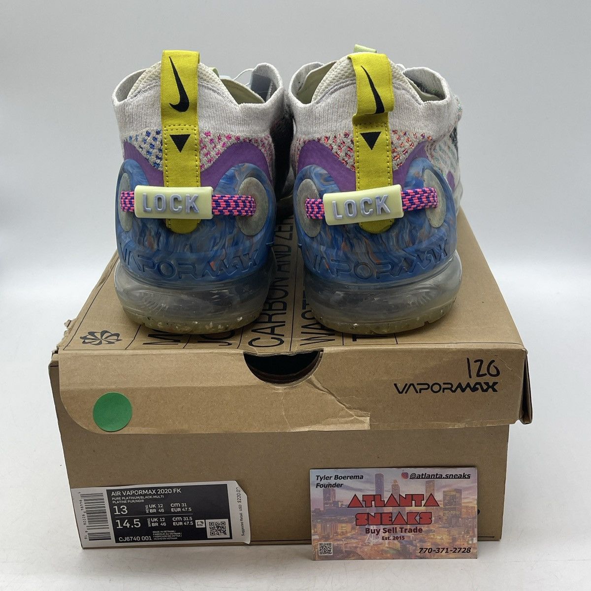 Nike Air vapormax 2020 multi color Size US 13 / EU 46 - 3 Thumbnail