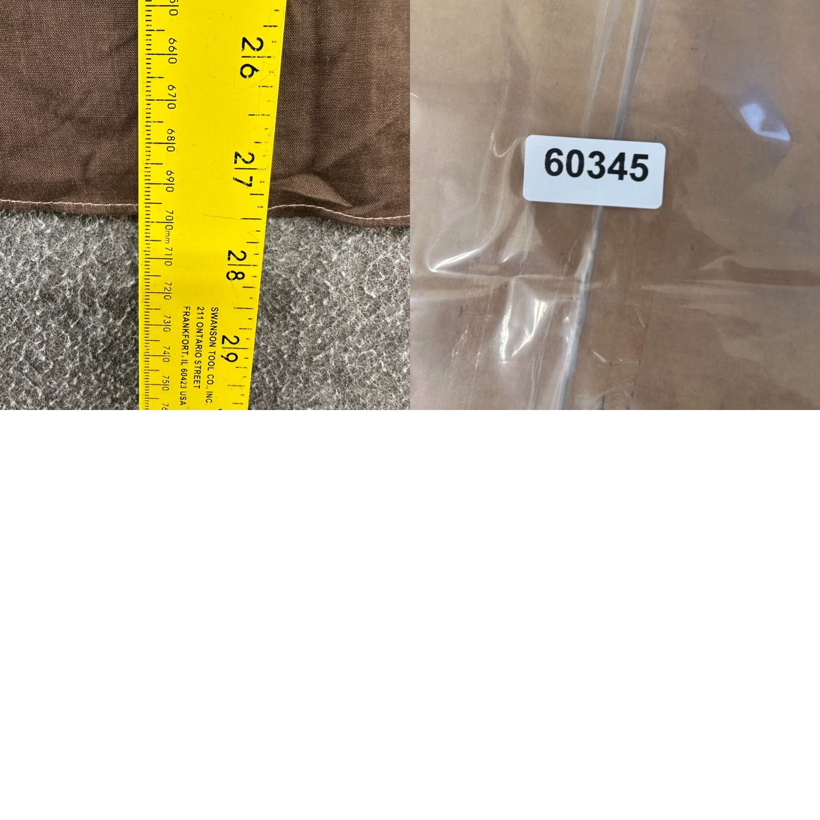 Vintage VINTAGE 555 Spearpoint Collar Shirt Mens Small Brown Button Long Sleeve 70s 90s Dagger Cotton Regular Pocket Size US M / EU 48-50 / 2 - 8 Thumbnail