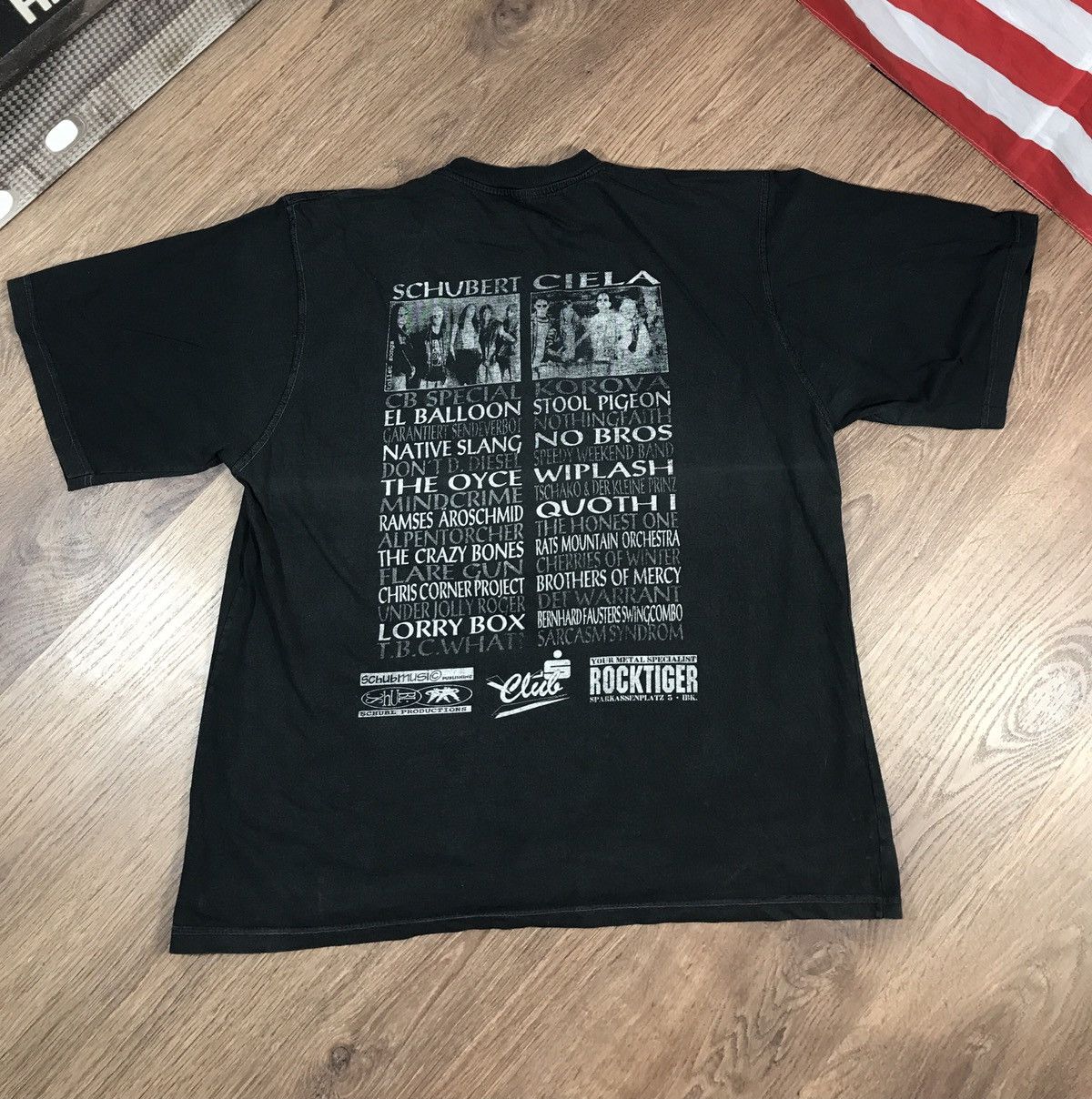 Band Tees × Vintage Vintage Schubert Toilet Soungs Rock T Shirt 90s Size US L / EU 52-54 / 3 - 5 Thumbnail