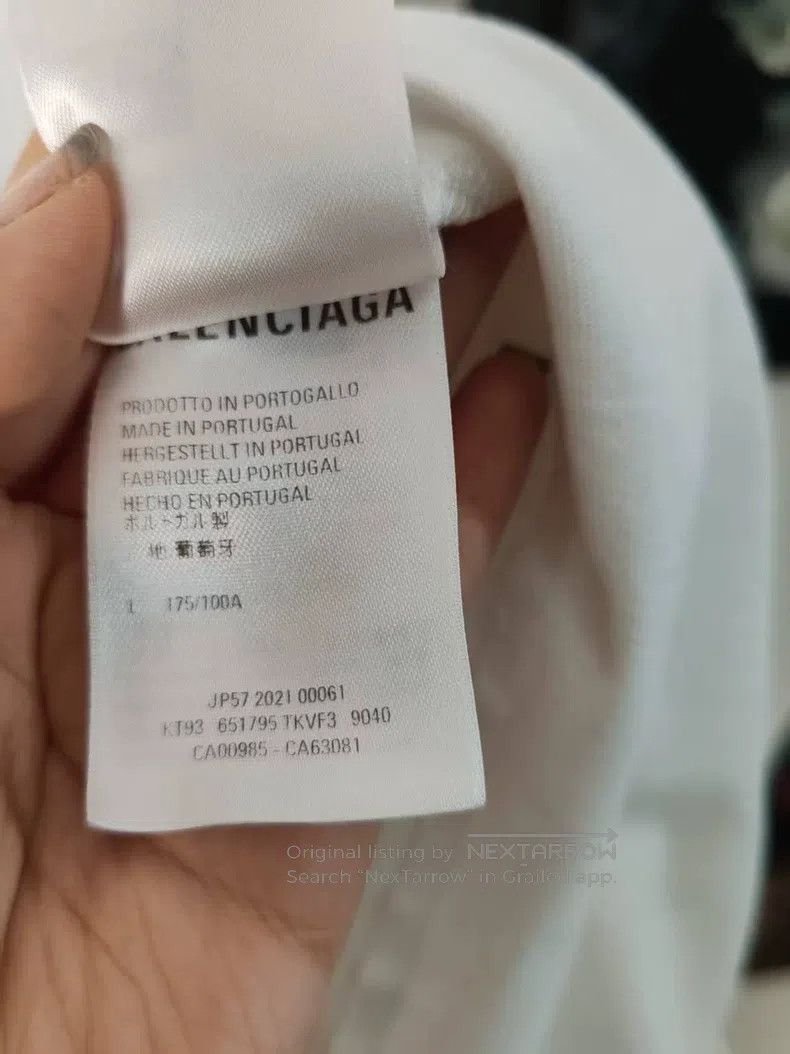 Balenciaga Balenciaga Letter Logo T-Shirt Size US L / EU 52-54 / 3 - 5 Thumbnail