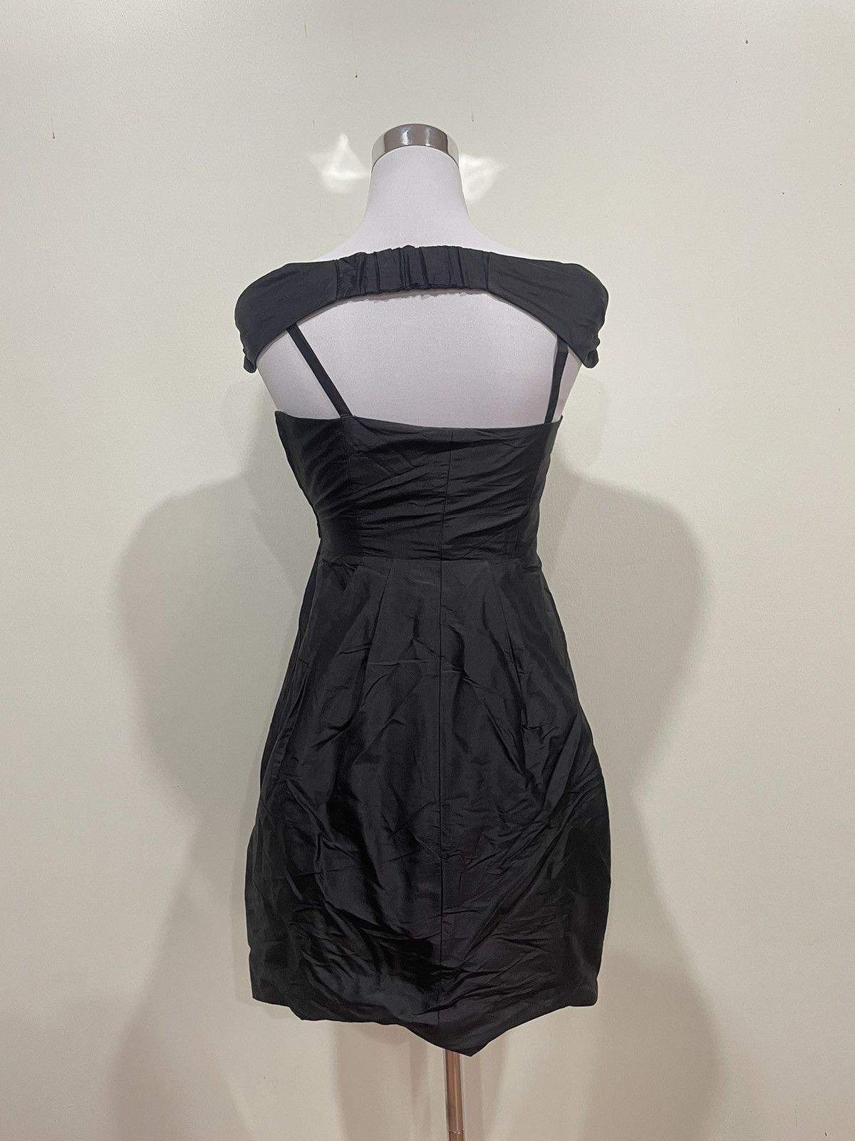 MAX&Co. Camilla Notte Max &Co. Black Midi Dress Size XS / US 0-2 / IT 36-38 - 2 Thumbnail