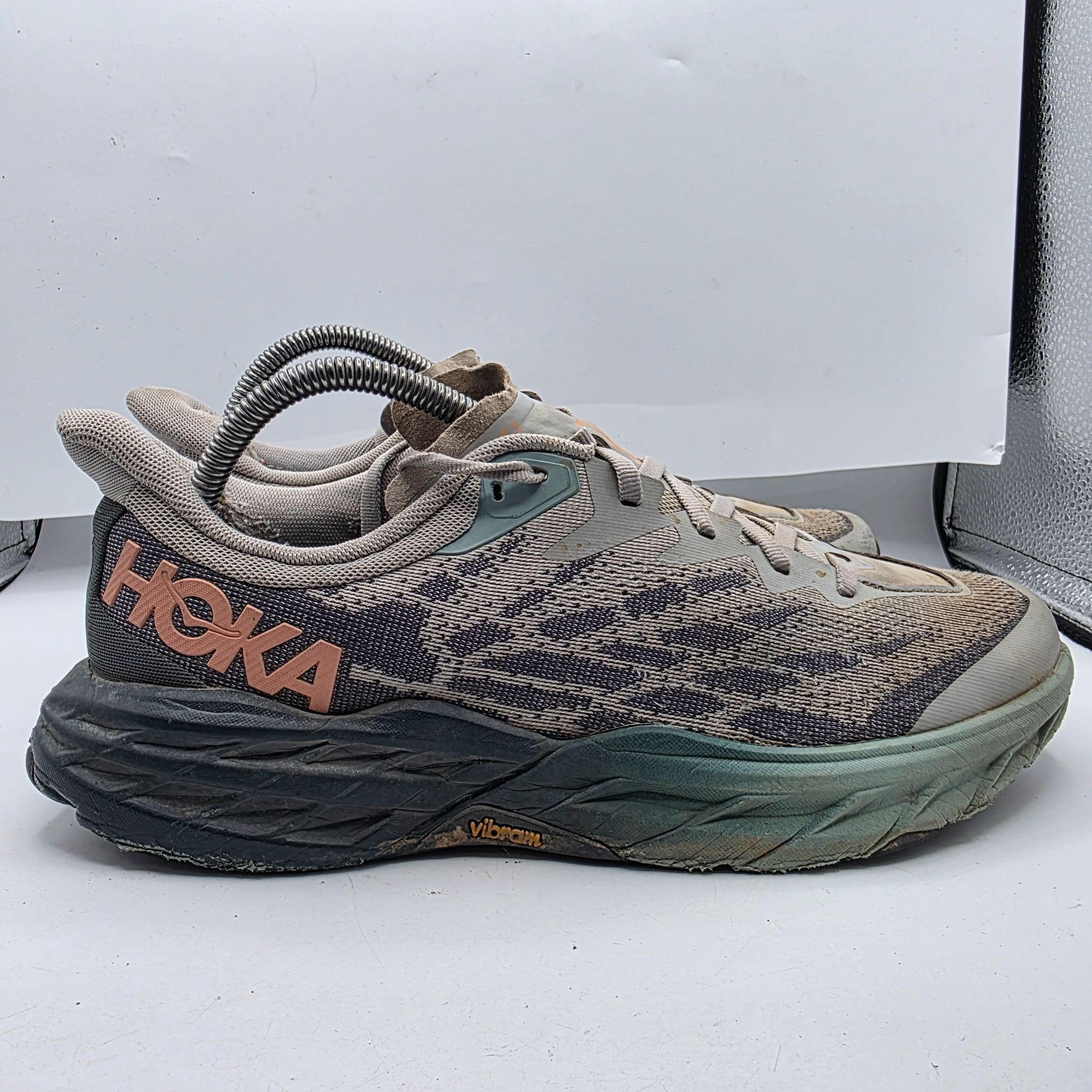 Hoka Hoka One One Speedgoat 5 Womens Size 10 Gray Blue Athletic S Size US 10 / IT 40 - 12 Thumbnail