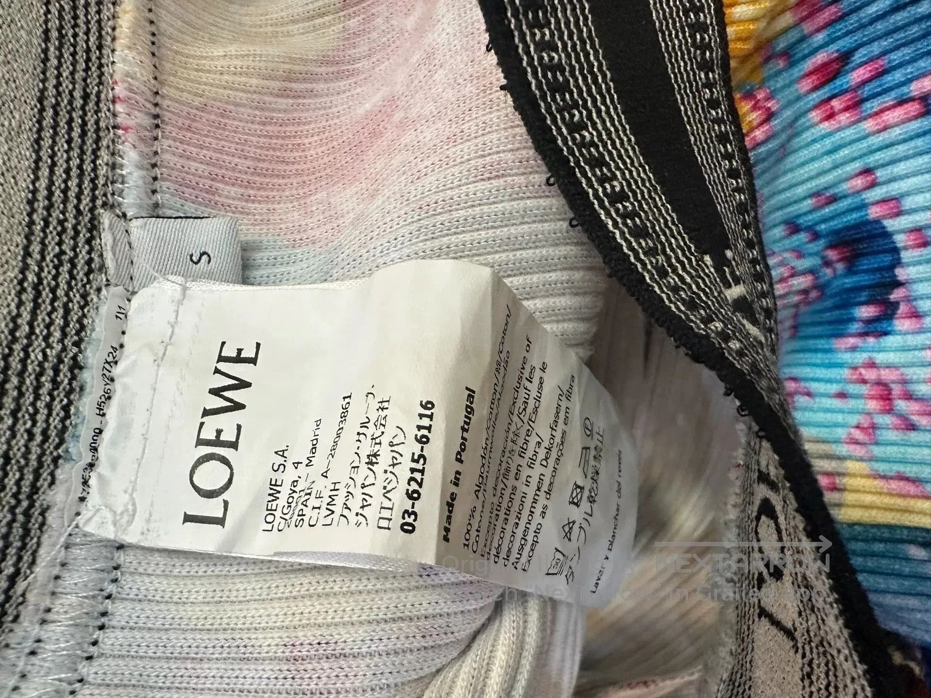 Loewe Loewe Colorful Donut Logo Shorts. Size 23" - 4 Thumbnail
