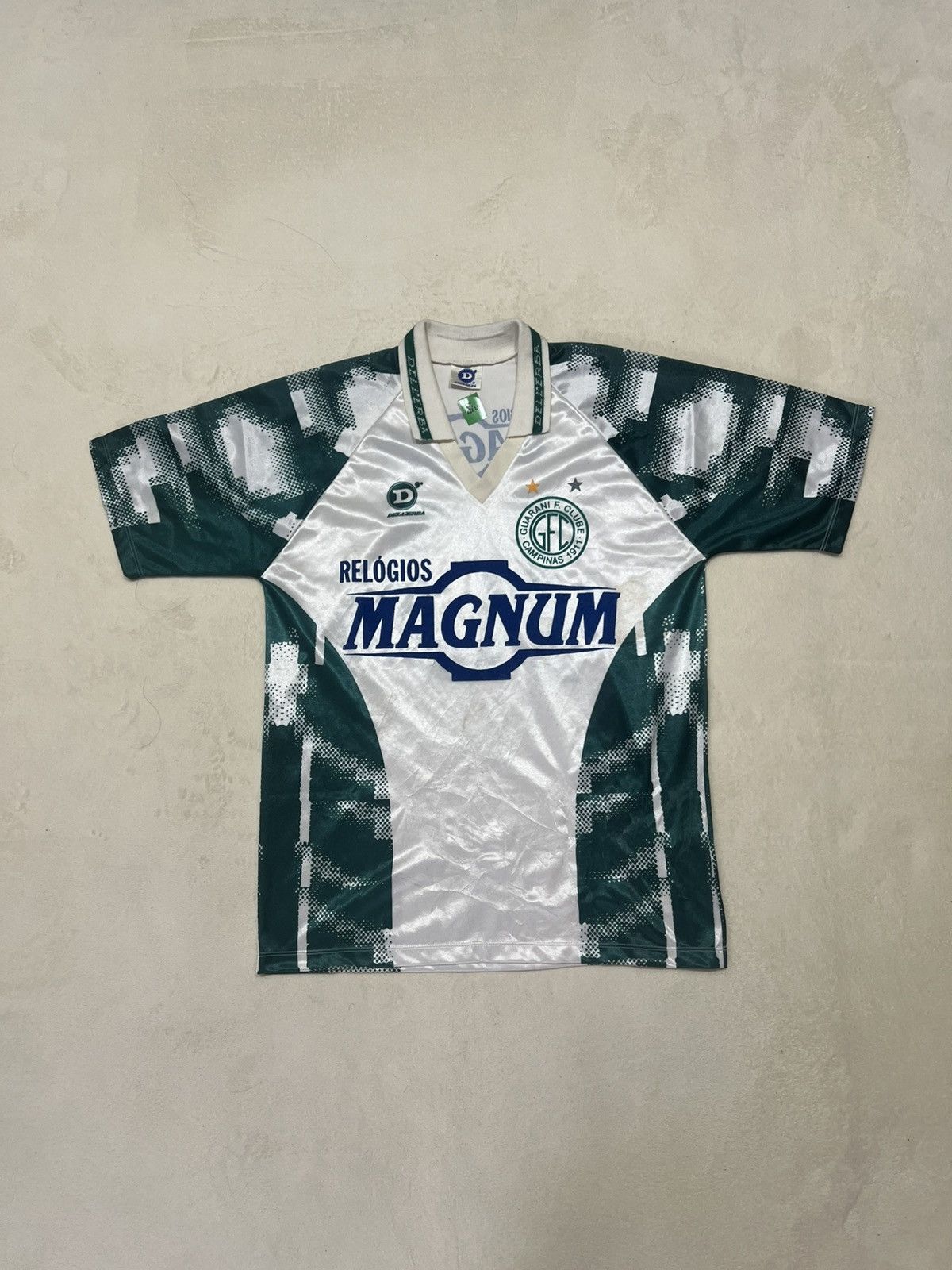 Vintage Guarani 1994 Away Dellerba Jersey Size US L / EU 52-54 / 3 - 1 Thumbnail