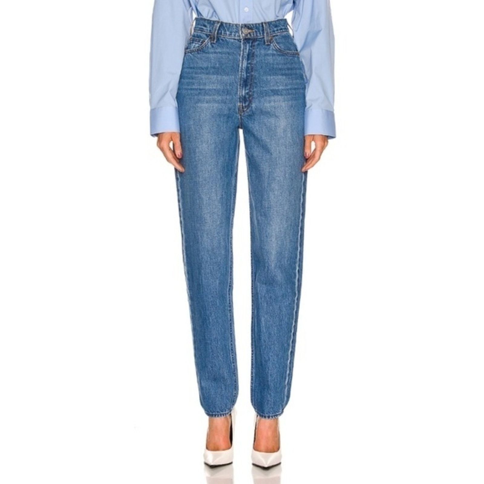 MOTHER MOTHER. SNACKS! High Waisted Twizzy Skimp Jeans. Size 26" / US 2 / IT 38 - 2 Thumbnail