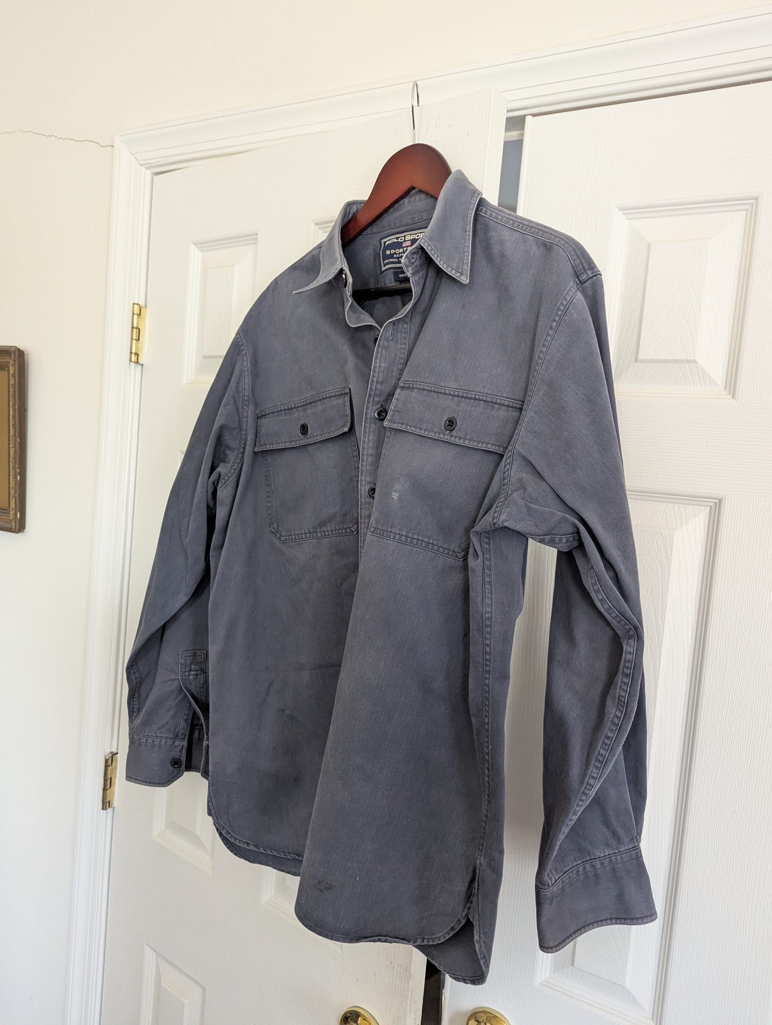 Polo Ralph Lauren Polo Sport, heavy Cotton Shirt Size US L / EU 52-54 / 3 - 4 Thumbnail