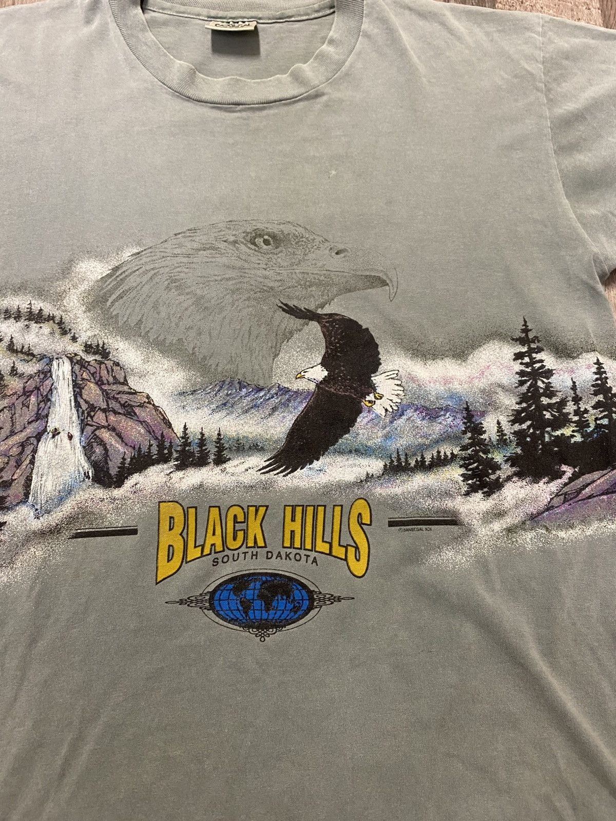 Vintage 90’s Single Stitch San Segal Black Hills South Dakota Rare Size US M / EU 48-50 / 2 - 2 Thumbnail