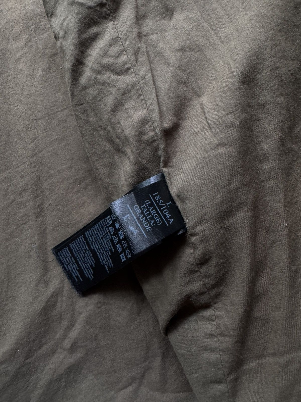 Allsaints AllSaints Halley Stevensons Olive Waxed Military Jacket L Size US L / EU 52-54 / 3 - 8 Thumbnail