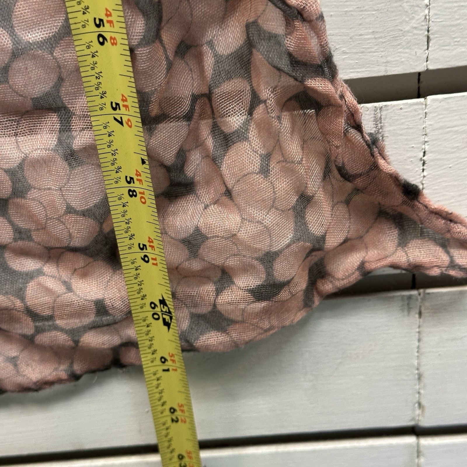 Other Sheer Dotted Scarf 27x61 Boho Ethereal Whimsigoth Celestial Size ONE SIZE - 5 Thumbnail