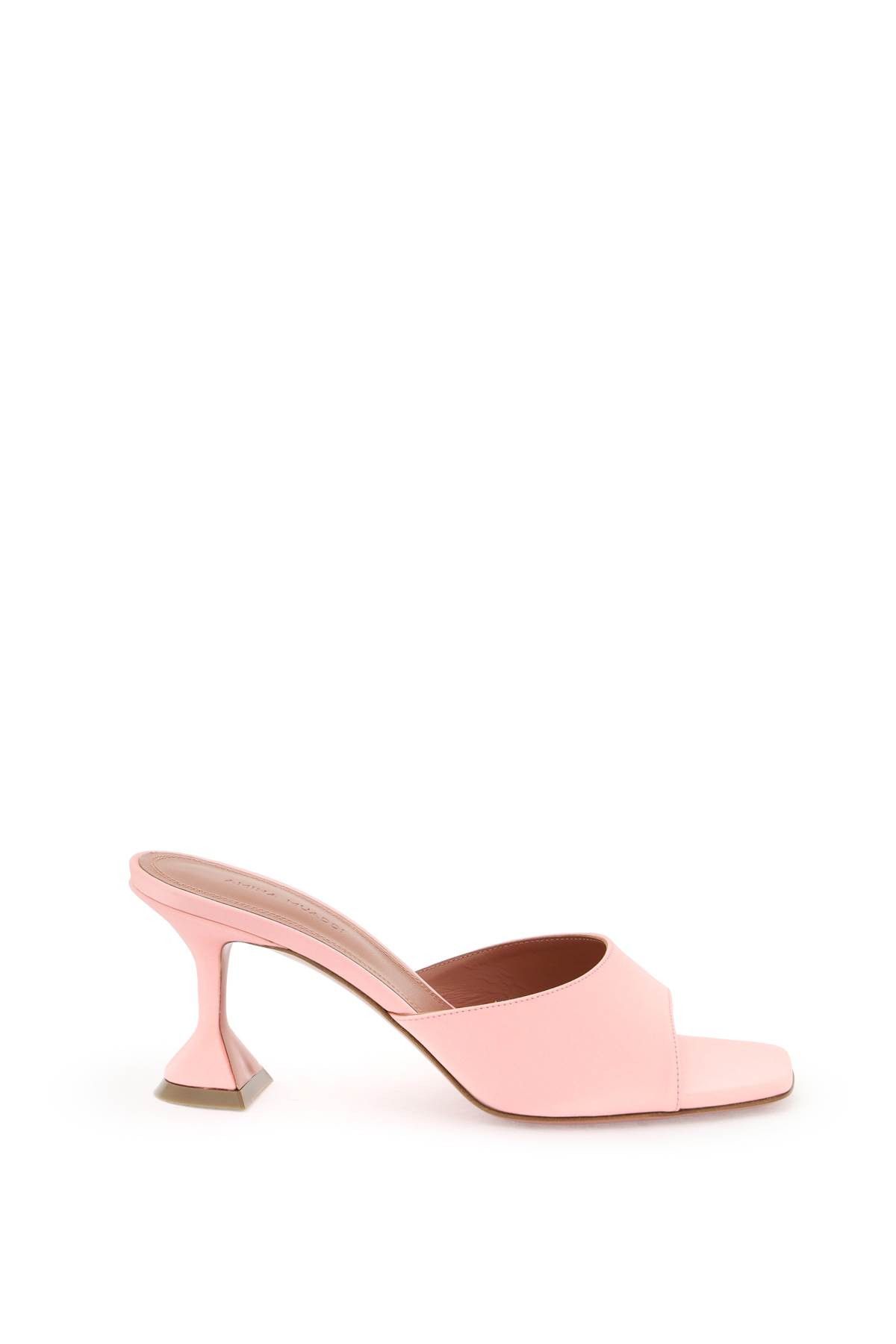 image of Amina Muaddi Lupita Mule Shoess Shoes in Baby Pink, Women's (Size 9)