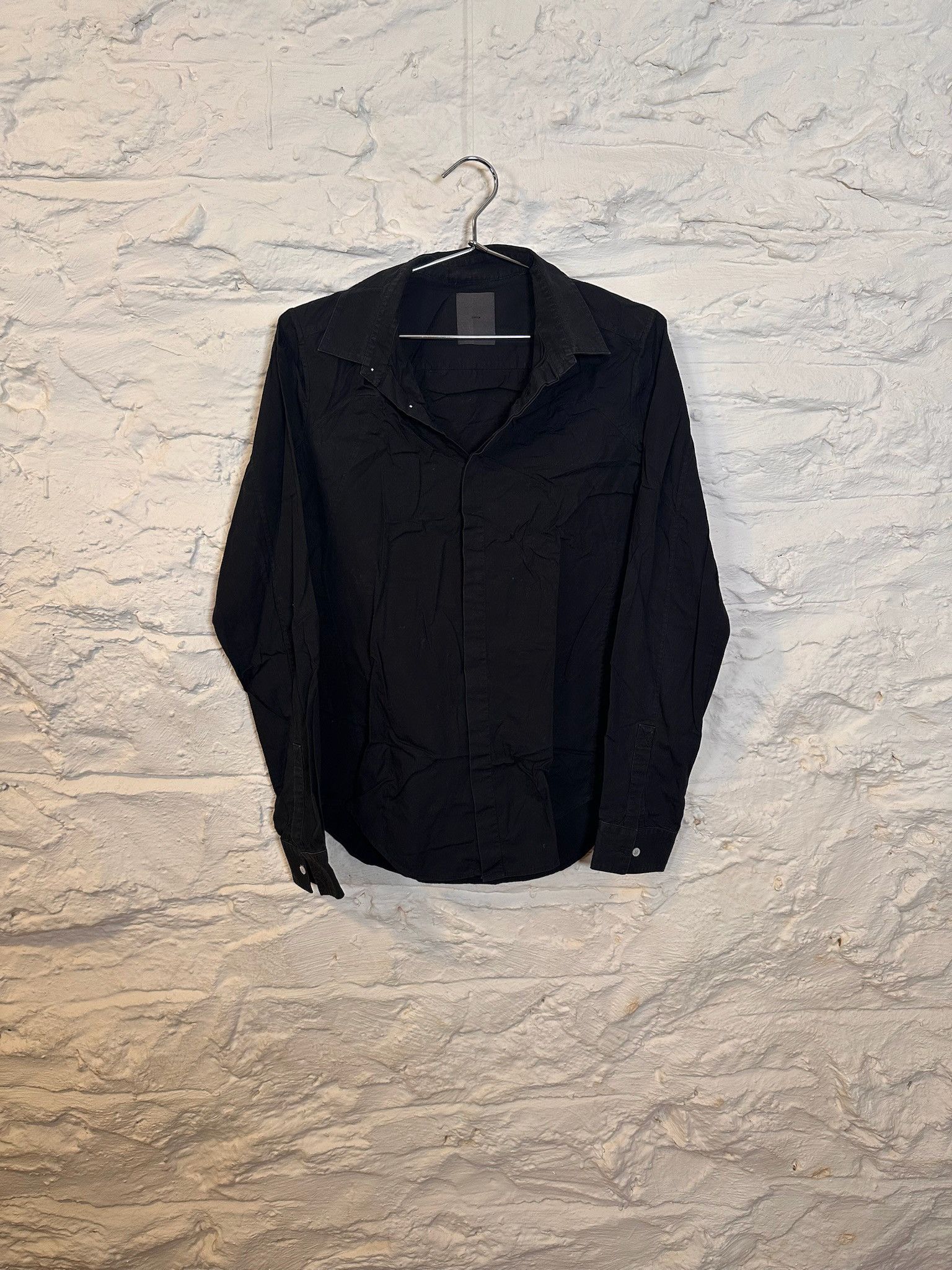 Siki Im Black Long sleeve button down Size US S / EU 44-46 / 1 - 1 Thumbnail