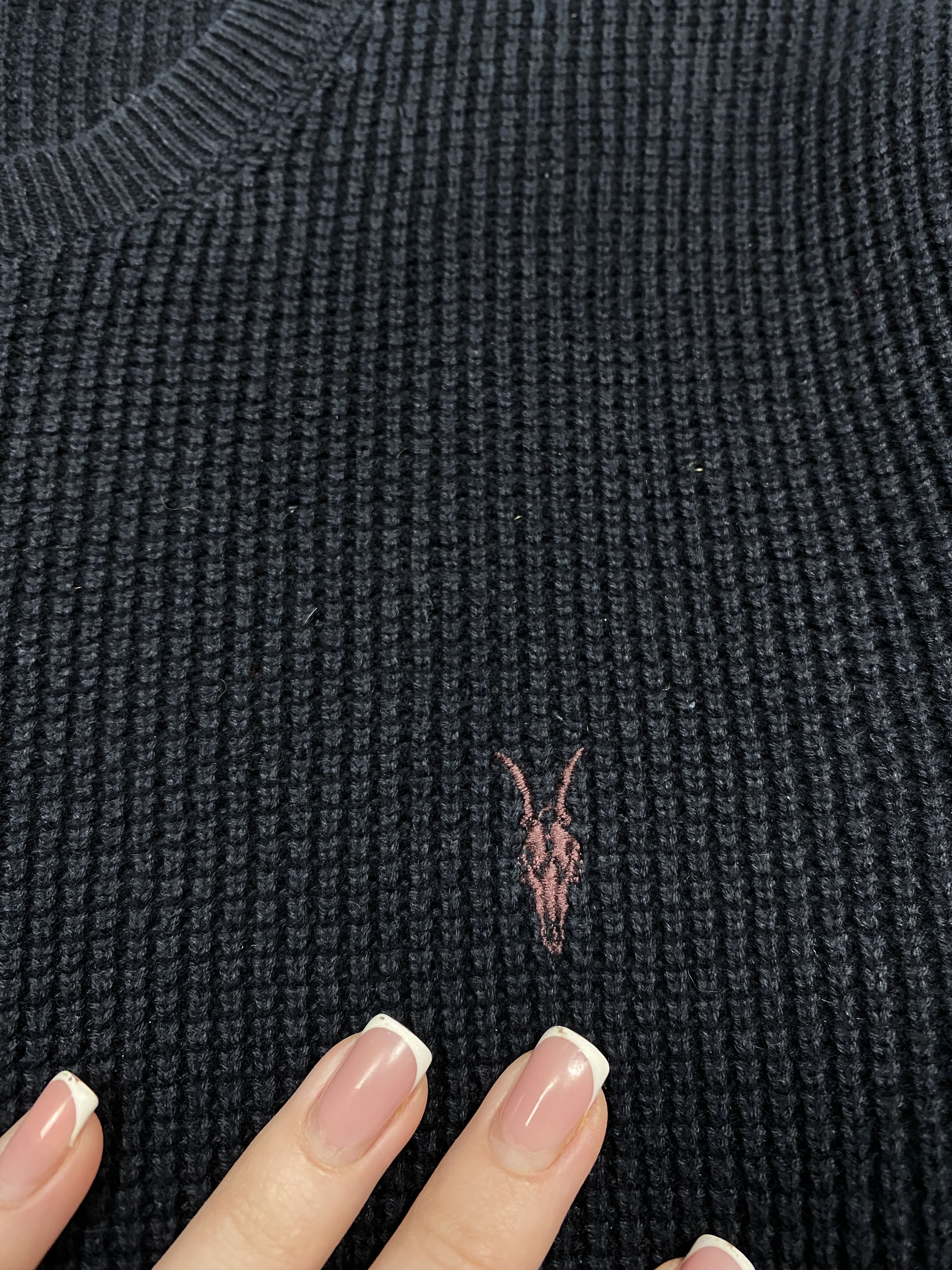 Allsaints Allsaint Vintage Mens Trias Crew Neck Knit Sweater Size US M / EU 48-50 / 2 - 3 Thumbnail